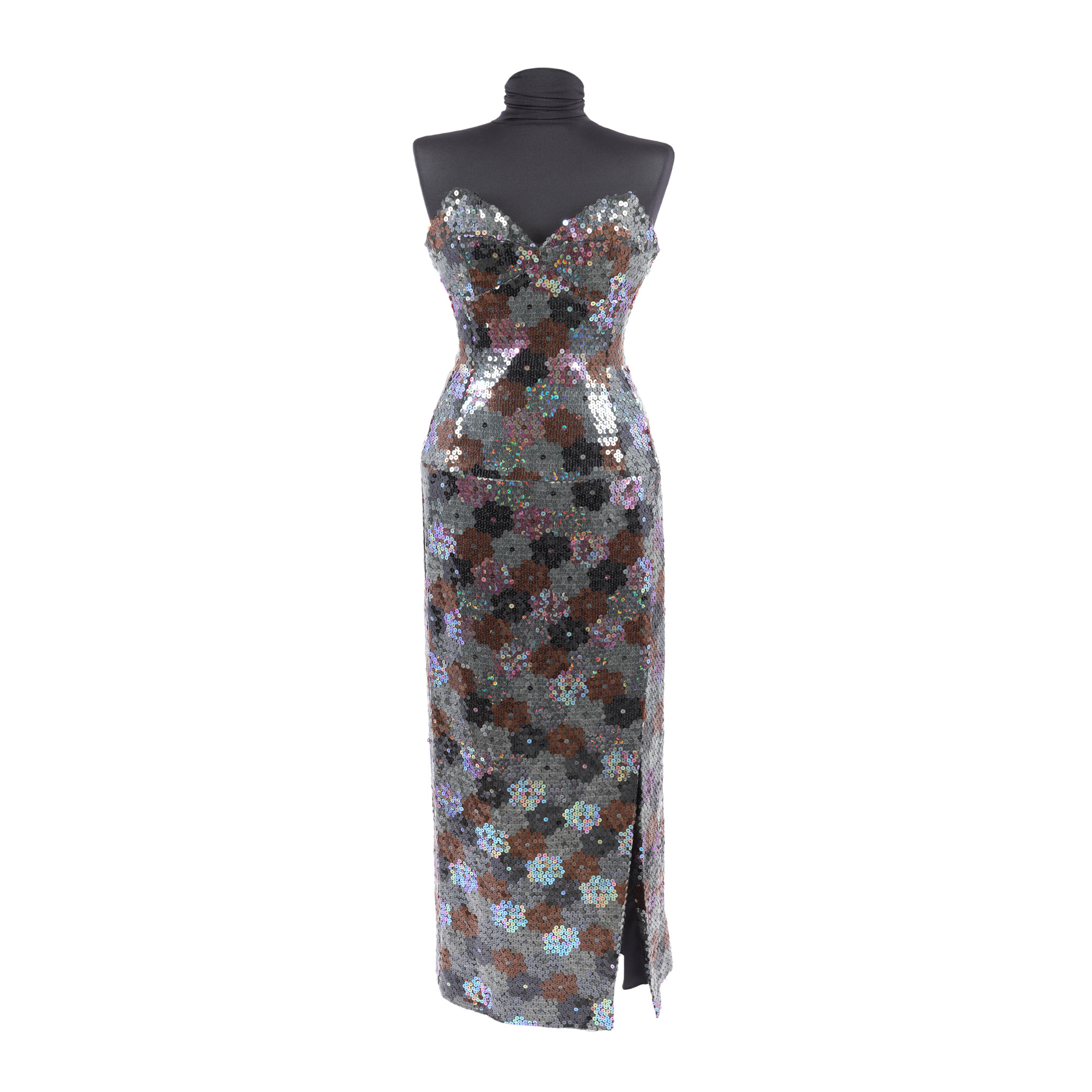Rochie Marc Jacobs, din mătase brodată cu pailette, din colecția Toamnă 2015