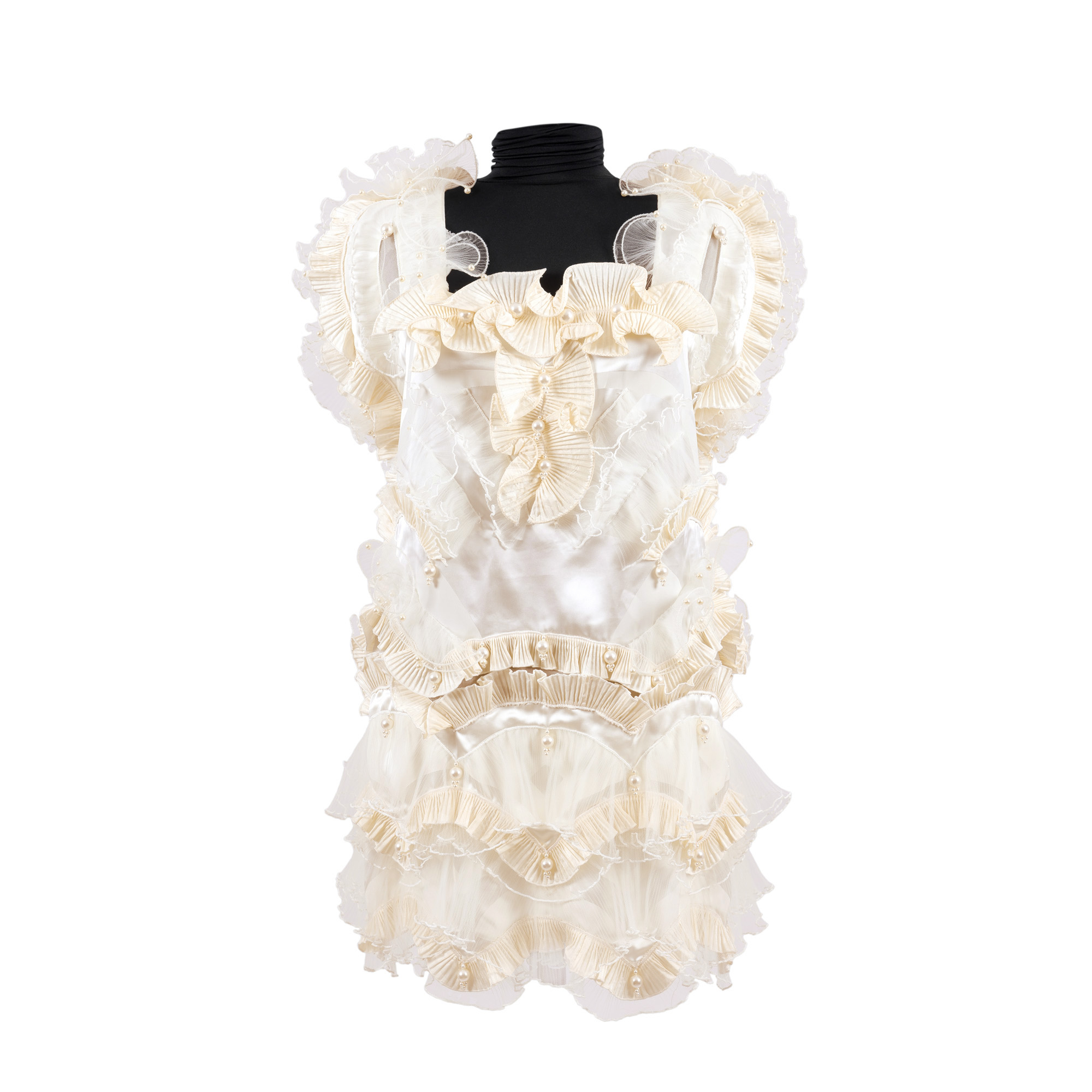 Marc Jacobs Silk Dress with Pearl Appliques, from the Spring 2010 Collection