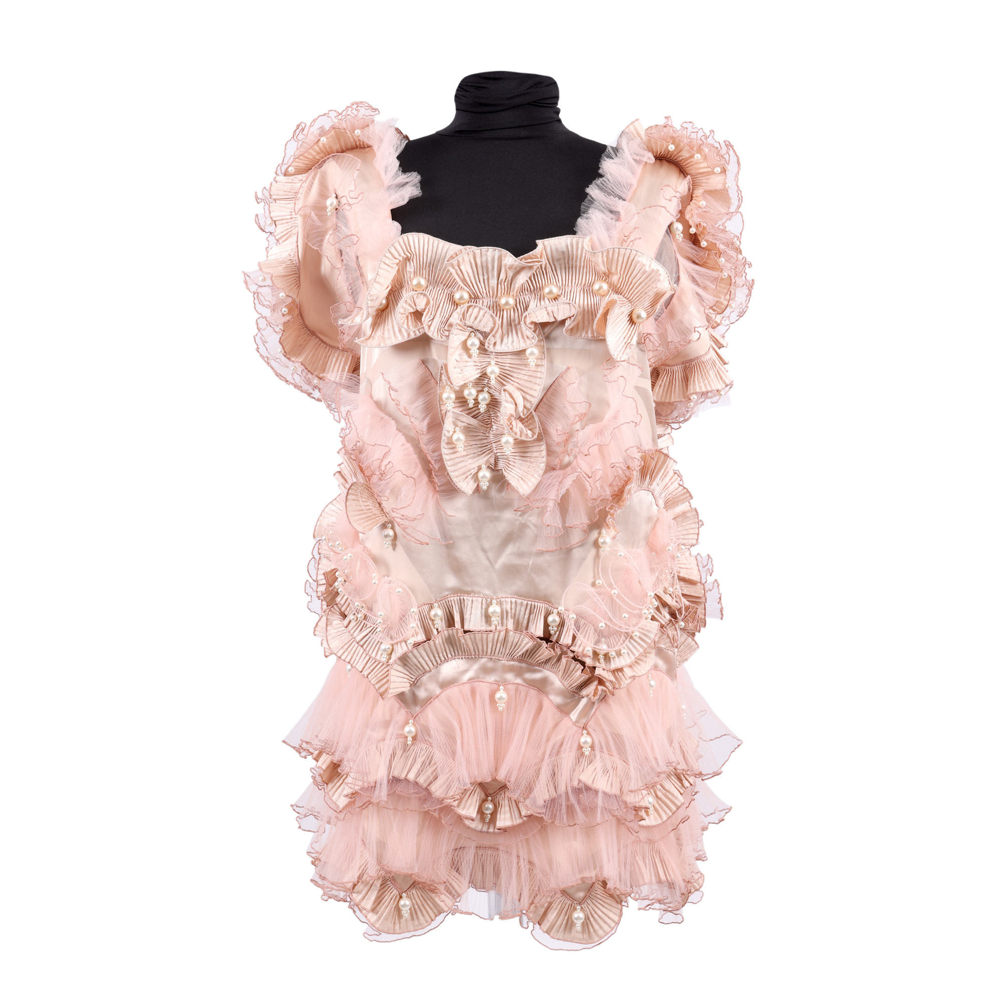 Marc Jacobs dress, made of silk with pearl applications, from the Spring 2010 collection