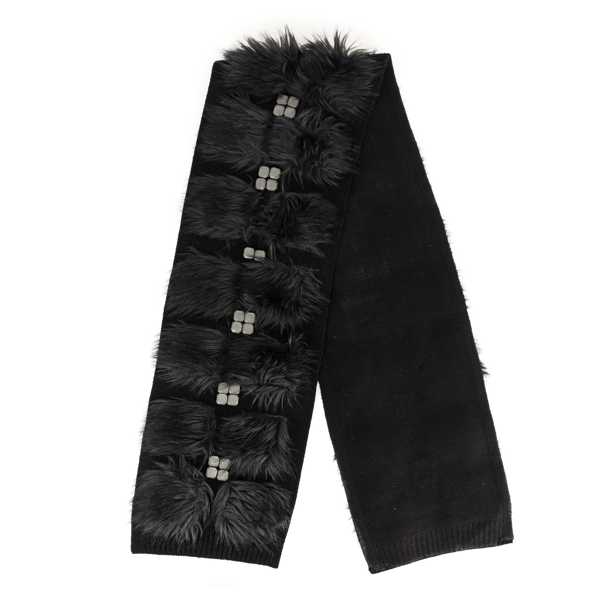 Șal Marc Jacobs, din cașmir cu aplicații, din colecția Toamnă 2012