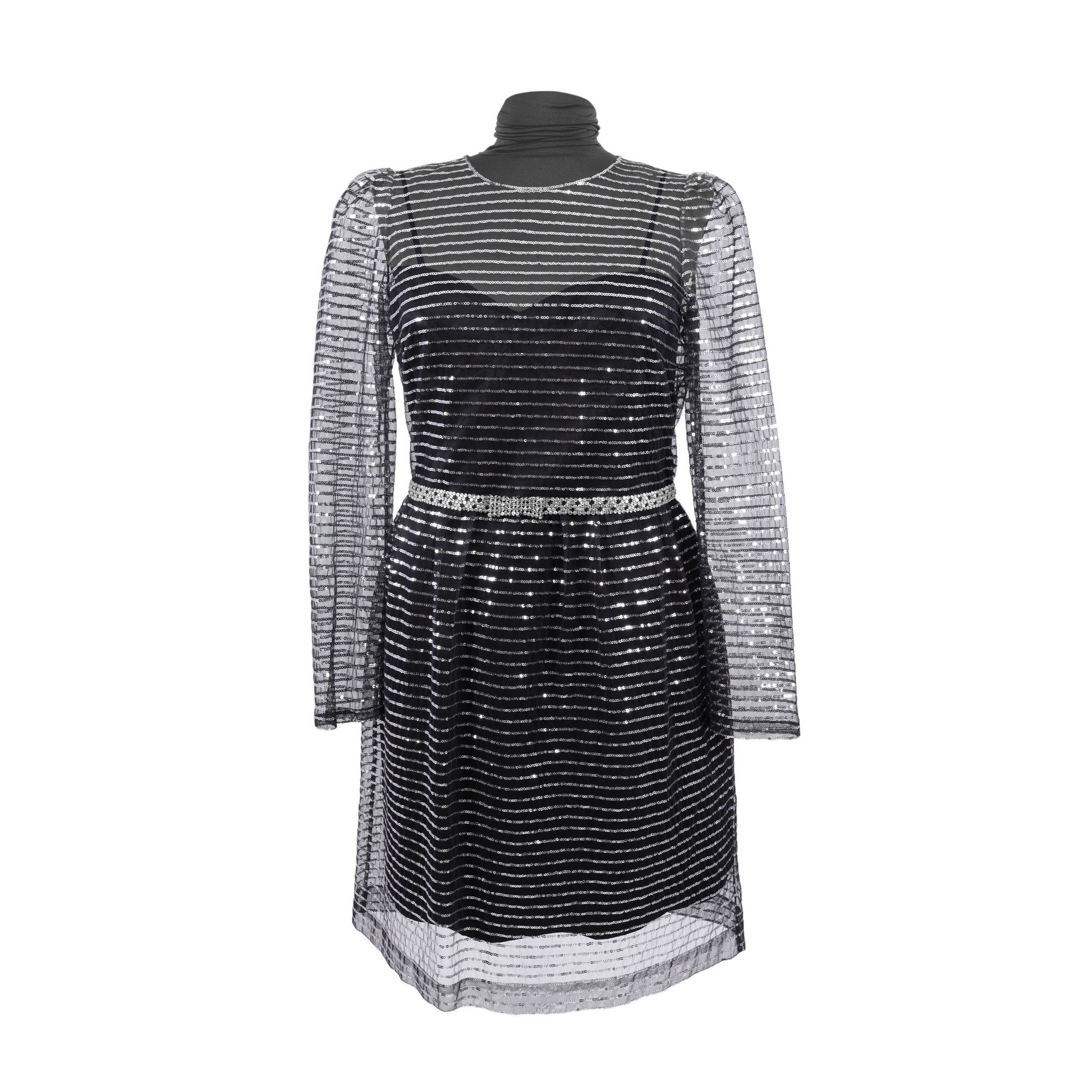 Rochie Marc Jacobs, din mătase cu pailette și cristale Swarovski, din colecția Resort 2015
