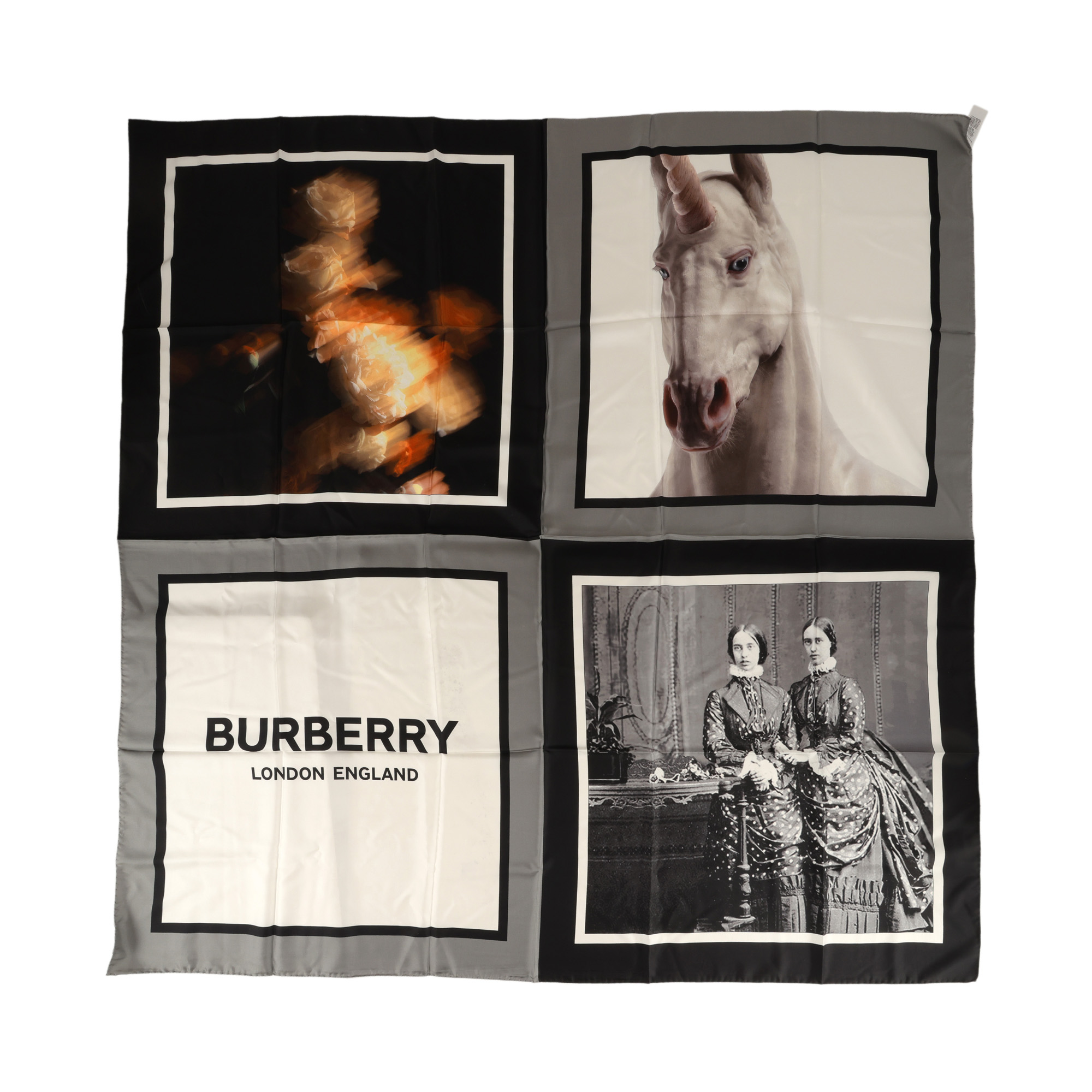 Eșarfă Burberry, din mătase