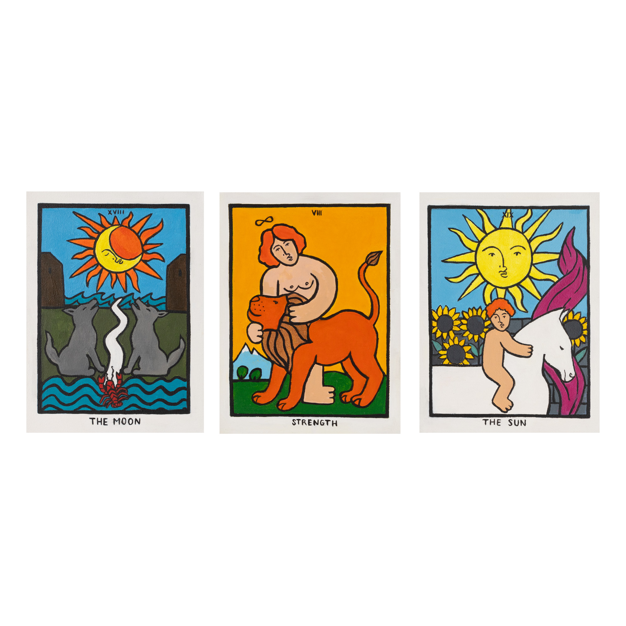Lună, Soare și Putere (Serie Tarot)