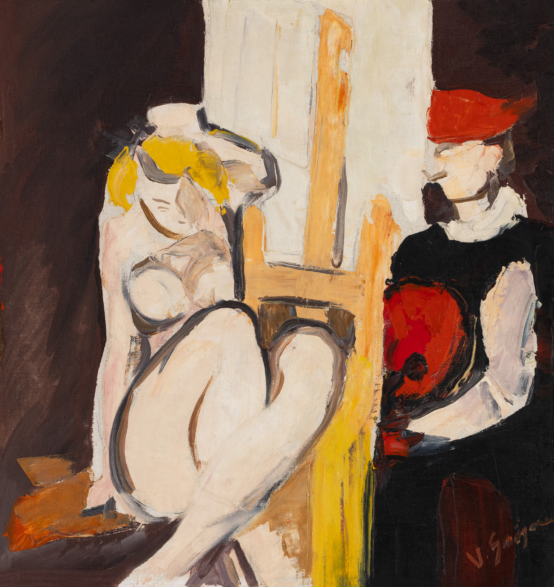The Painter and His Muse