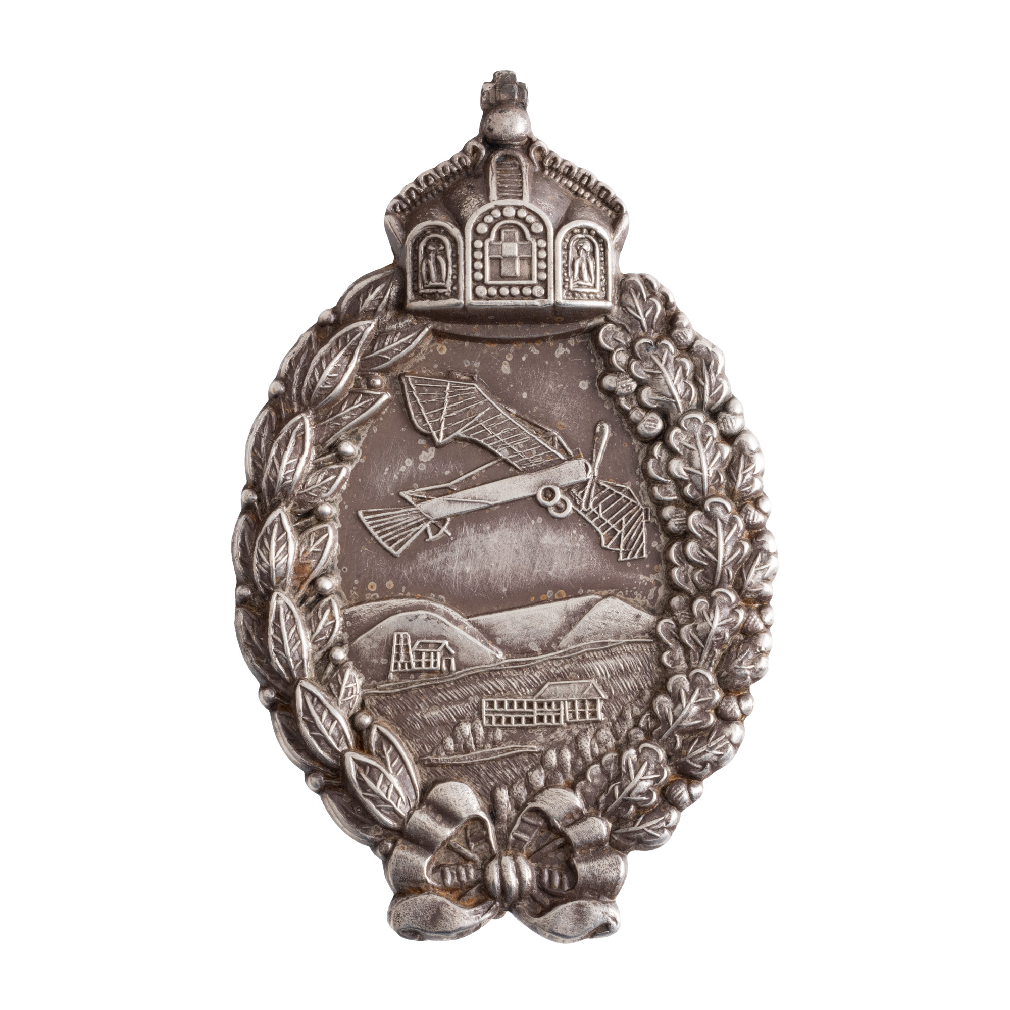 Prussian pilot badge, period of the First World War, silver