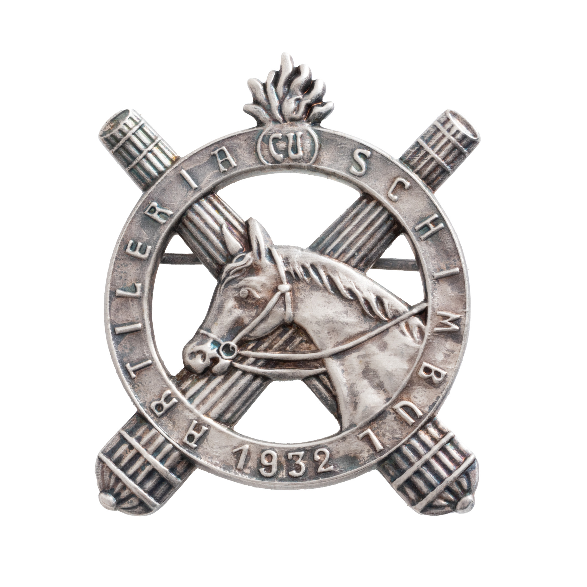 Insigna ”Artileria cu Schimbul”, 1932