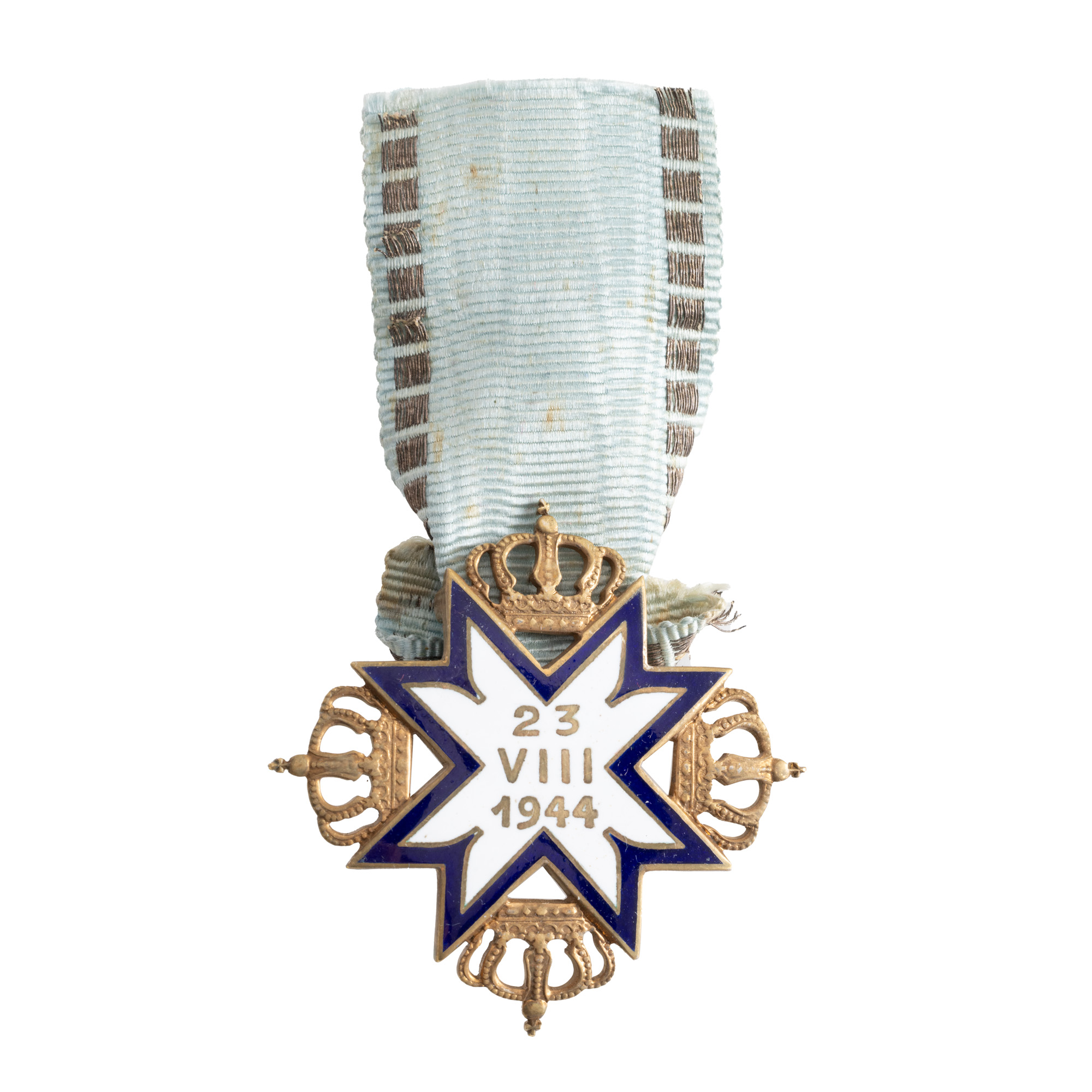"Sign of the Order '23 August 1944', Class I, During King Mihai's Reign, Project, Rare Piece"
