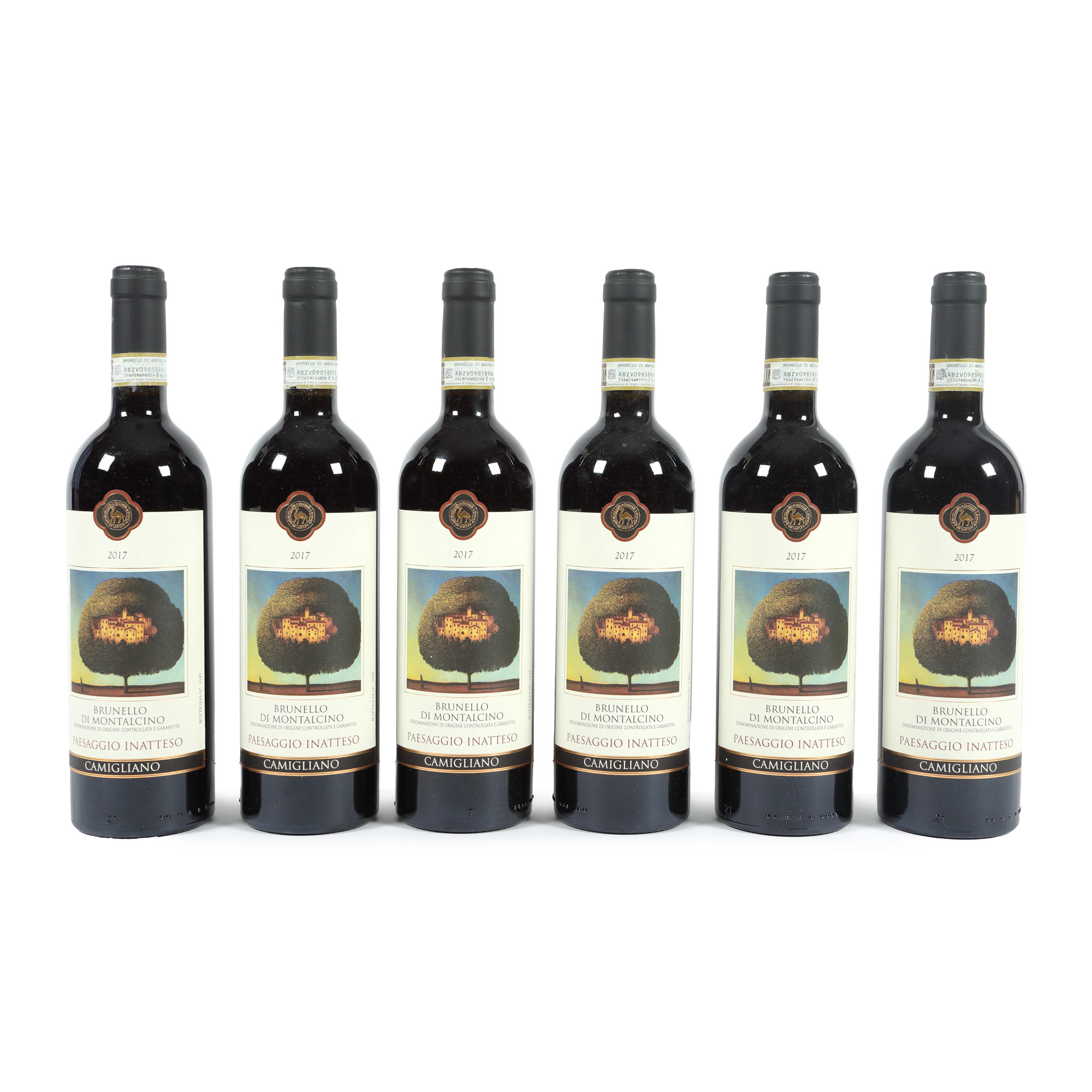 Camigliano "Paesaggio Inatteso", Brunello di Montalcino, 2017, 6st x 0,75l, în cutie de lemn