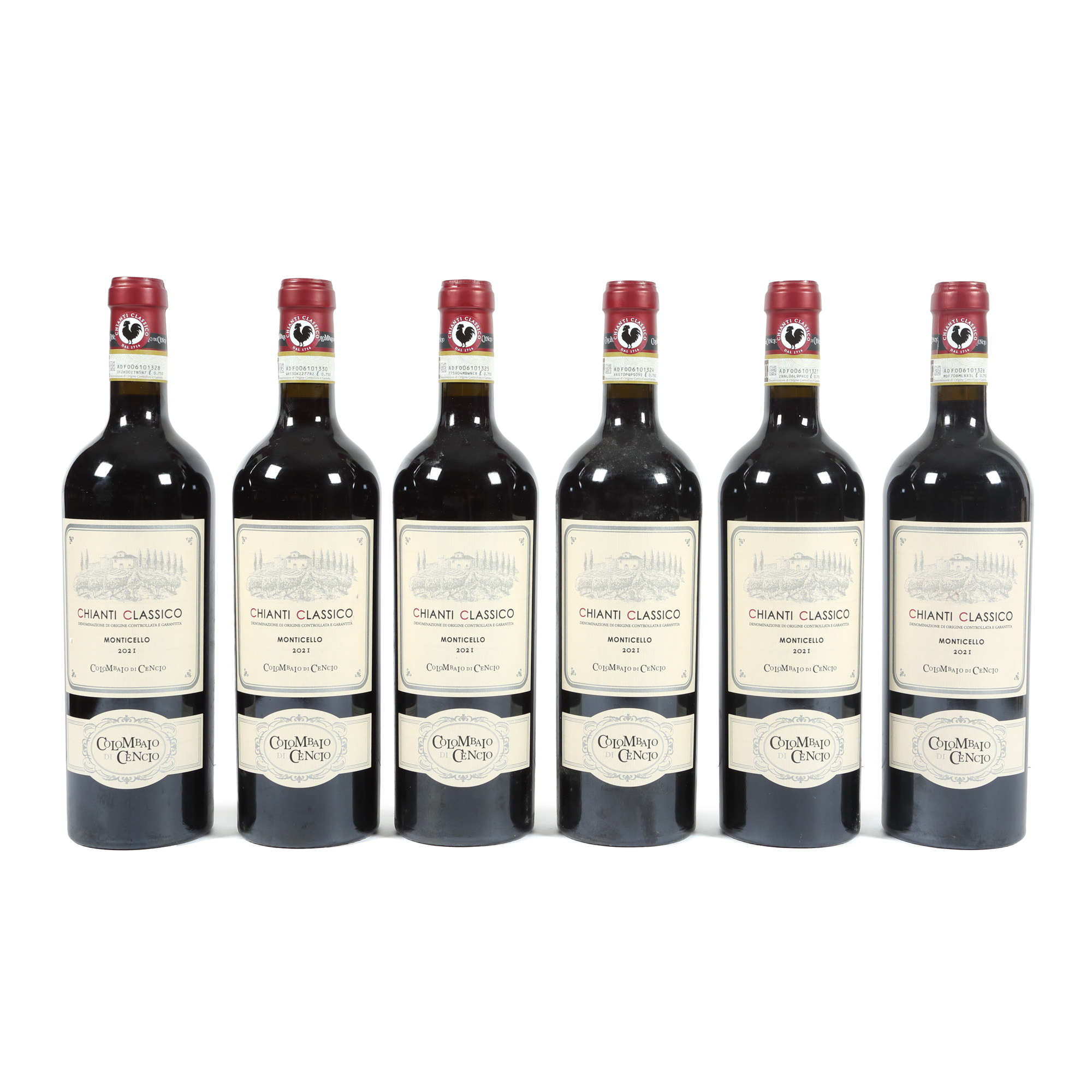 Il Colombaio di Cencio Monticello, Chianti classico, 2021, 6st x 0,75l