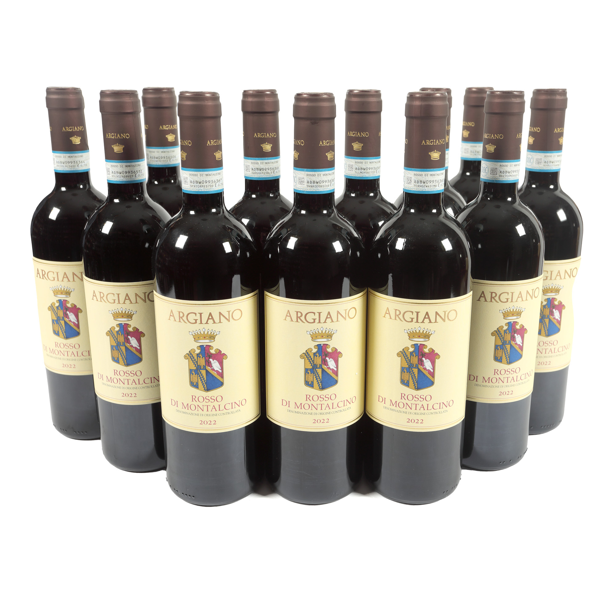 Argiano, Rosso di Montalcino, 2022, 12st x 0,75l