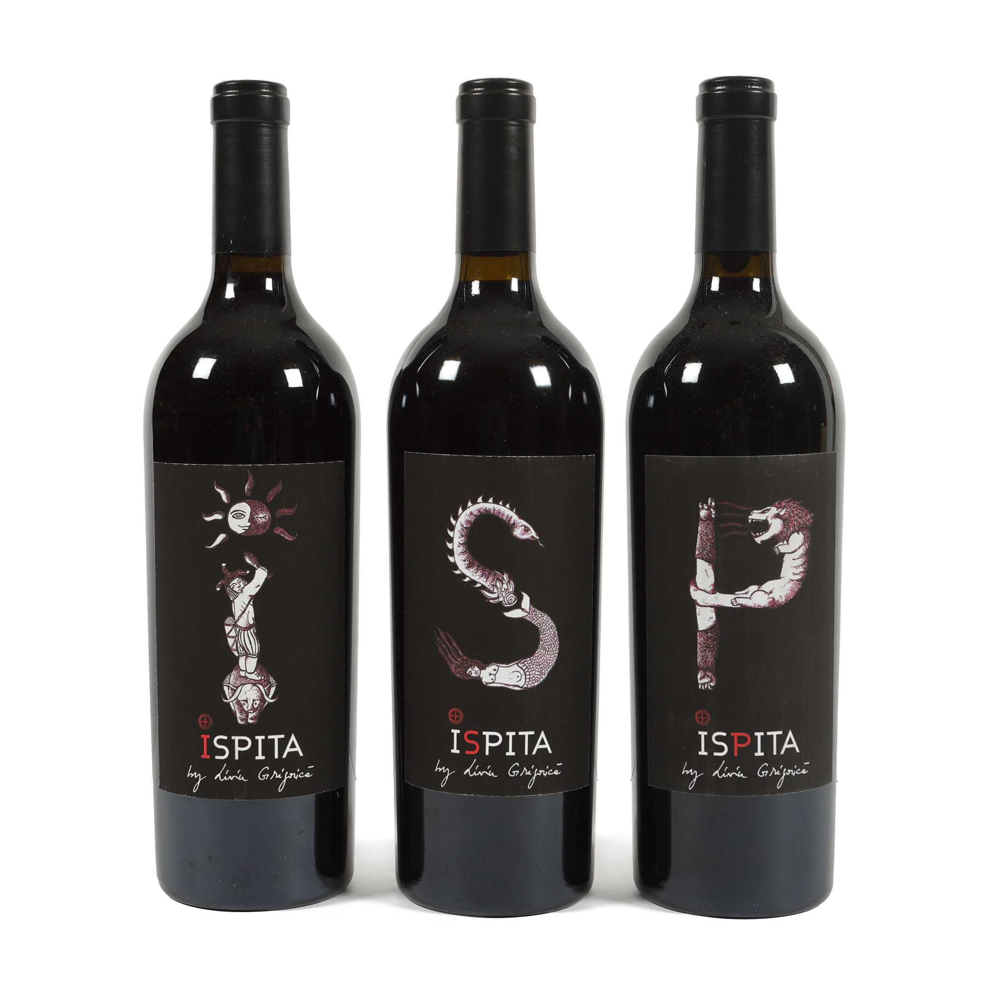 Crama Oprișor, Ispita, "I" "S" "P", 3st x 0,75l, în cutiile originale