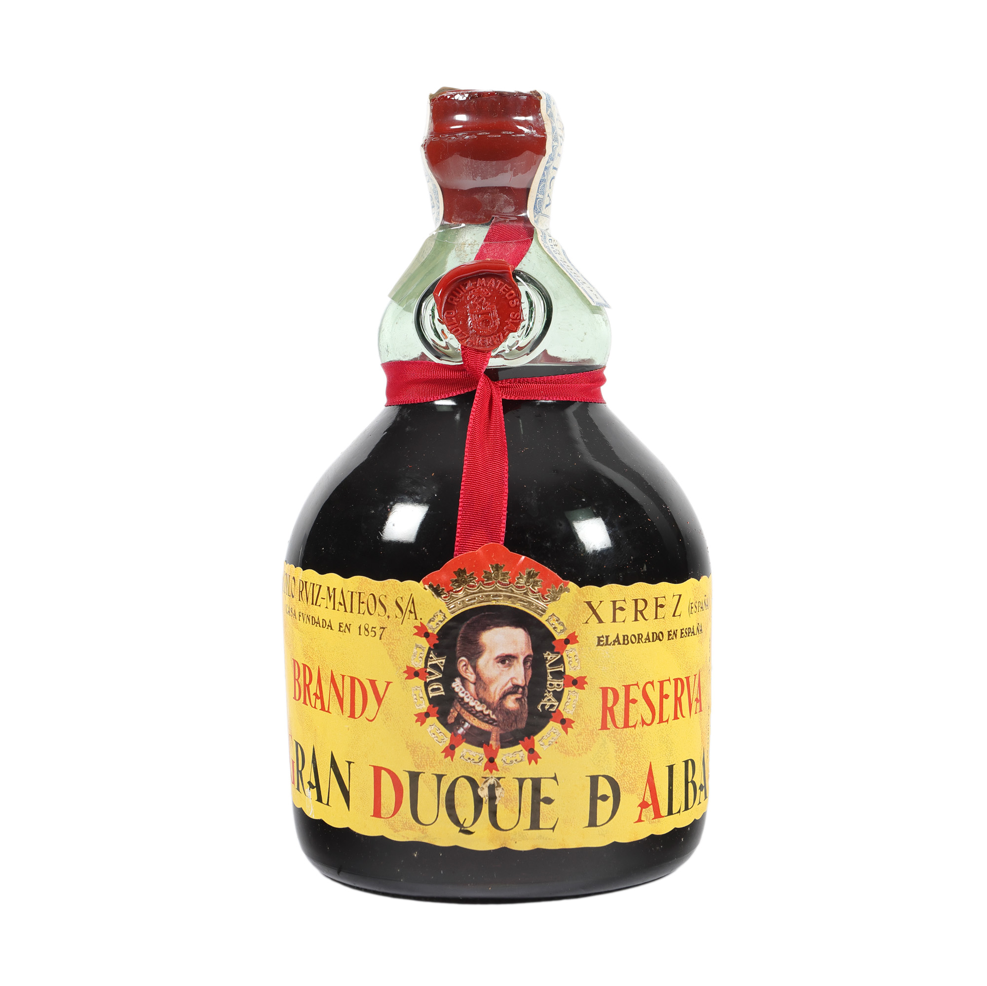 Old Brandy Gran Duque Dalba, rezervă 1960, 1st x 0,75l, în cutia originală