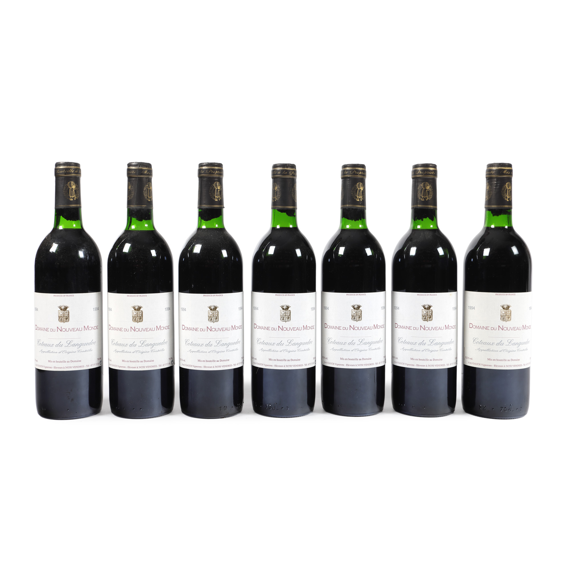 Domaine du Nouveau Monde, Côteaux du Languedoc, 1994, 7st x 0,75l