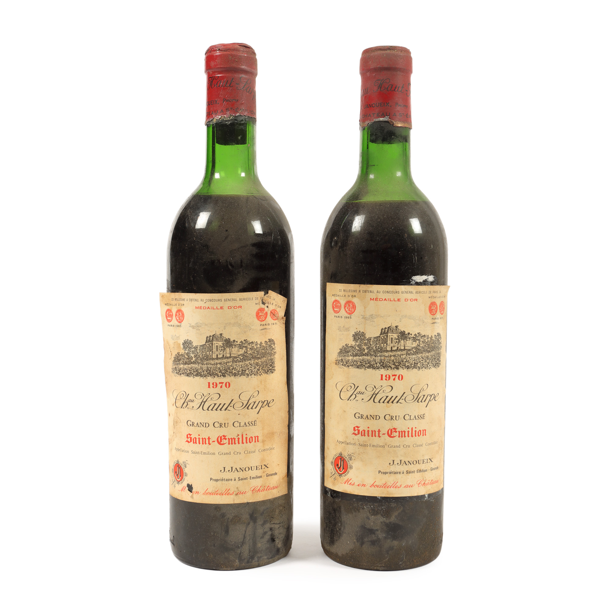 Château Haut-Sarpe, Saint-Émilion Grand Cru Classé, 1970, 2st x 0,75l