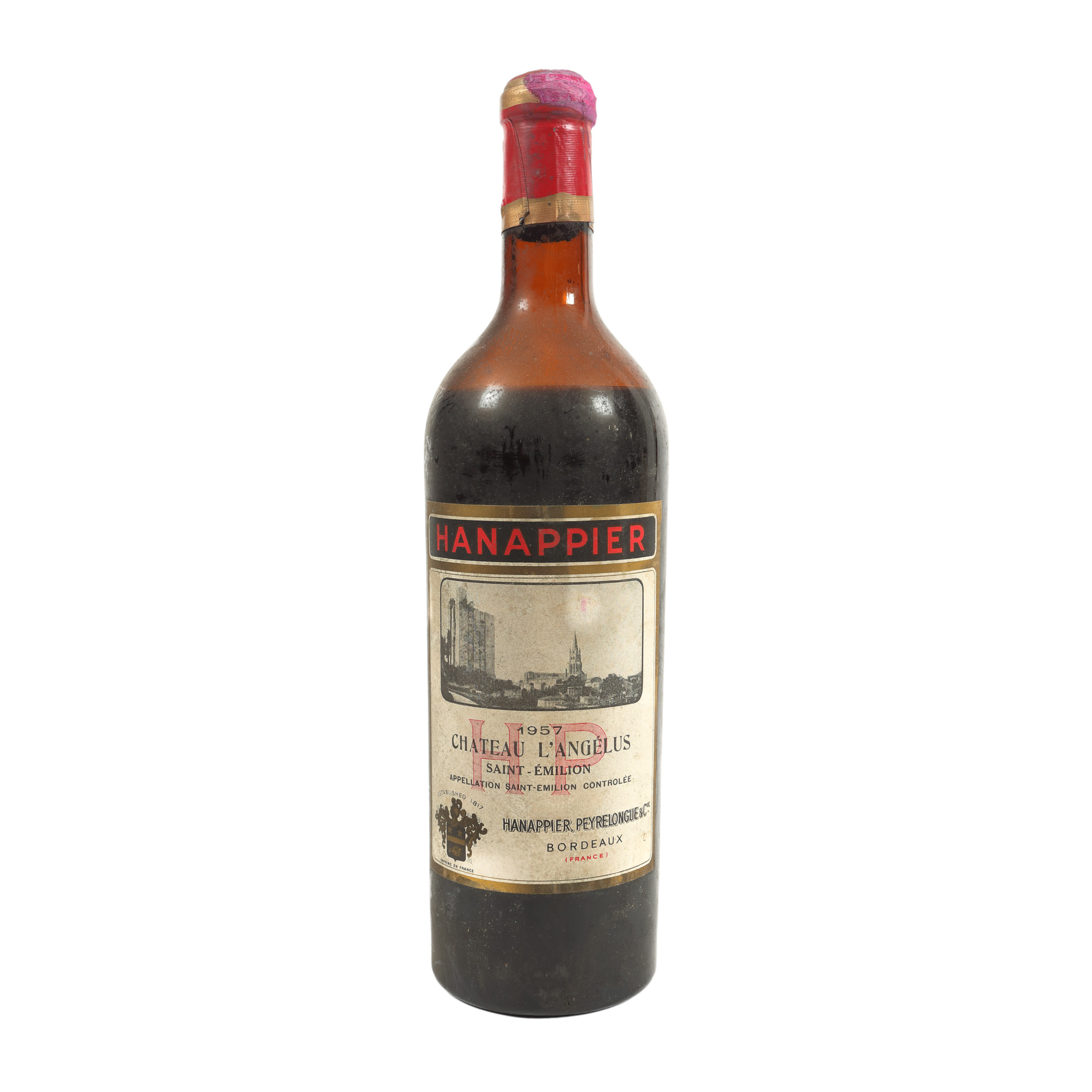 Château L'Angélus, Saint-Émilion, 1957, 1st x 0,75l