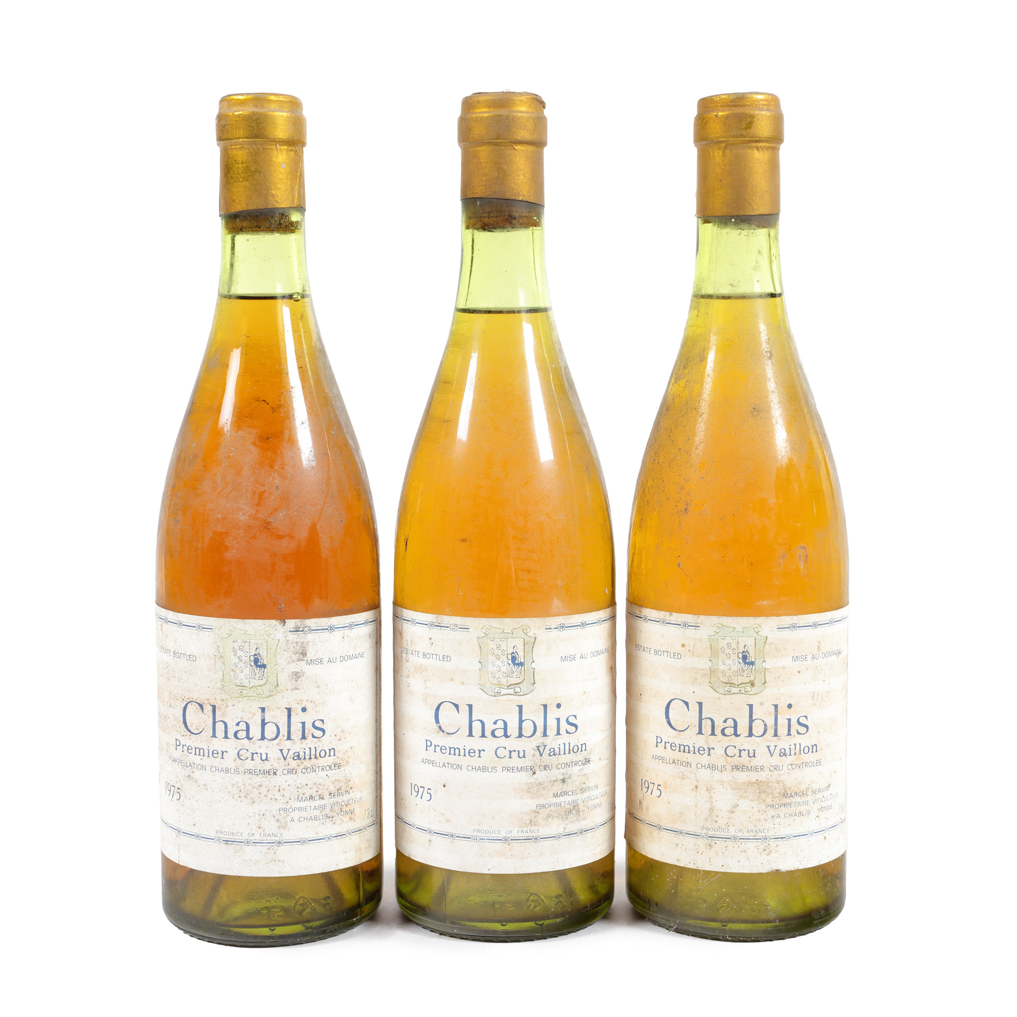 Chablis, Premier Cru Vaillon, 1975, 3st x 0,75l