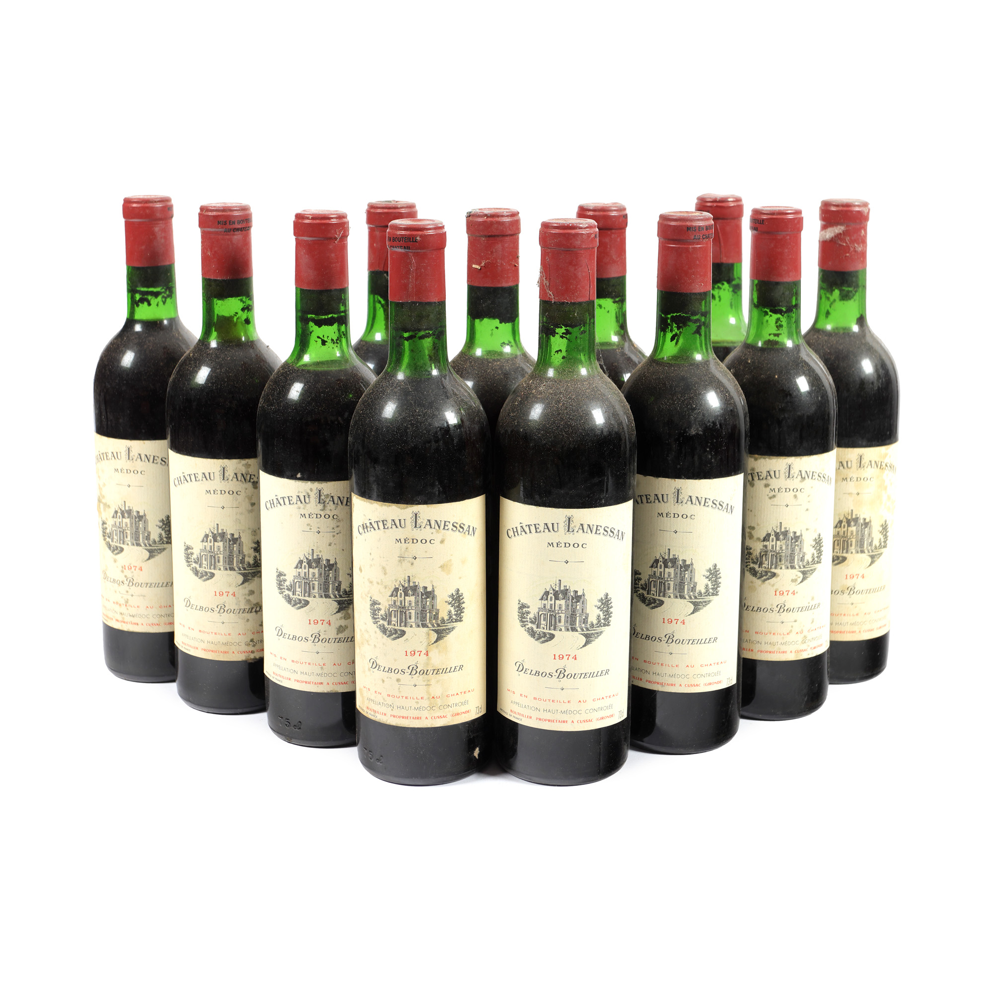 Château Lanessan, Médoc, 1974, 12st x 0,75l