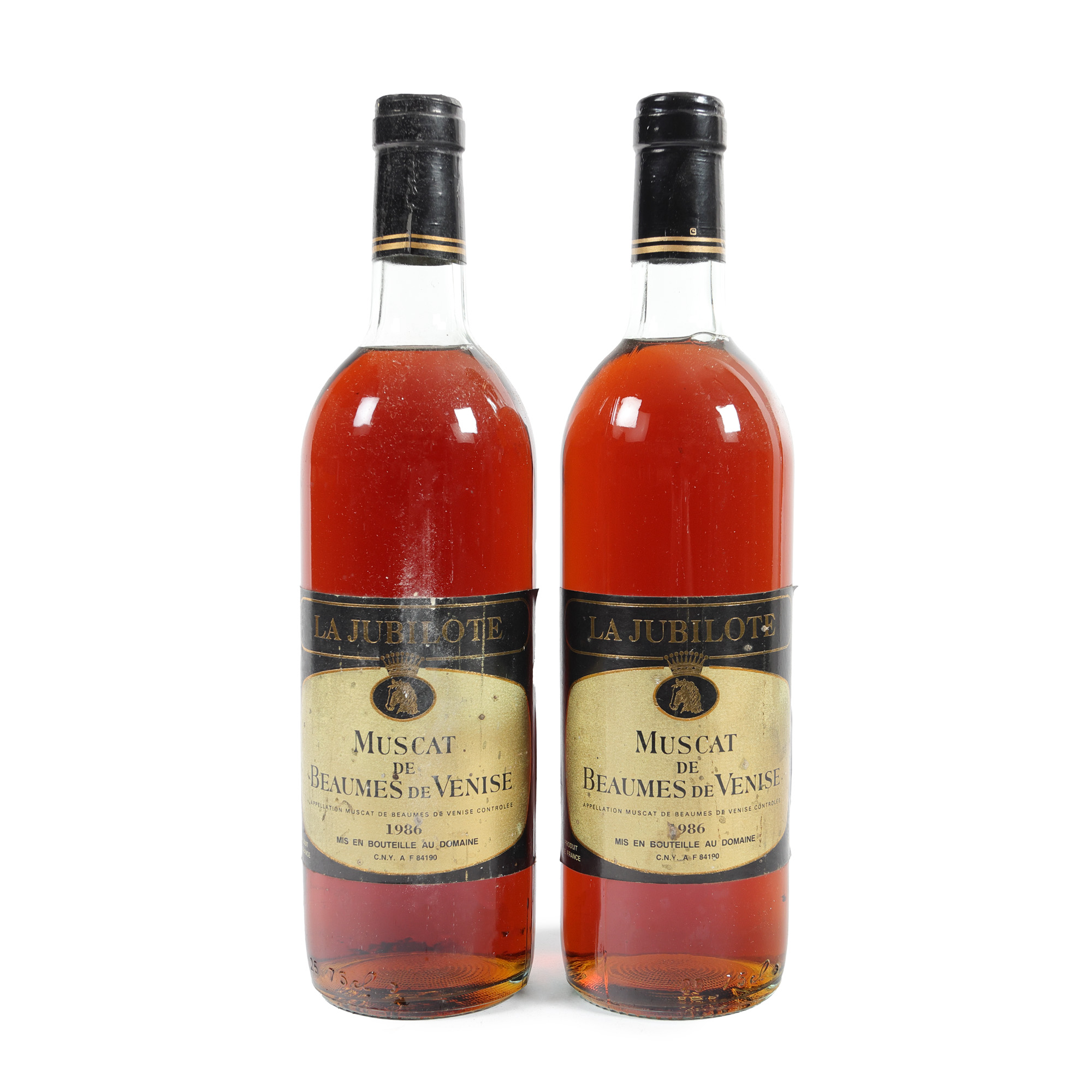 La Jubilote, Muscat de Beaumes de Venise, 1986, 2st x 0,75l