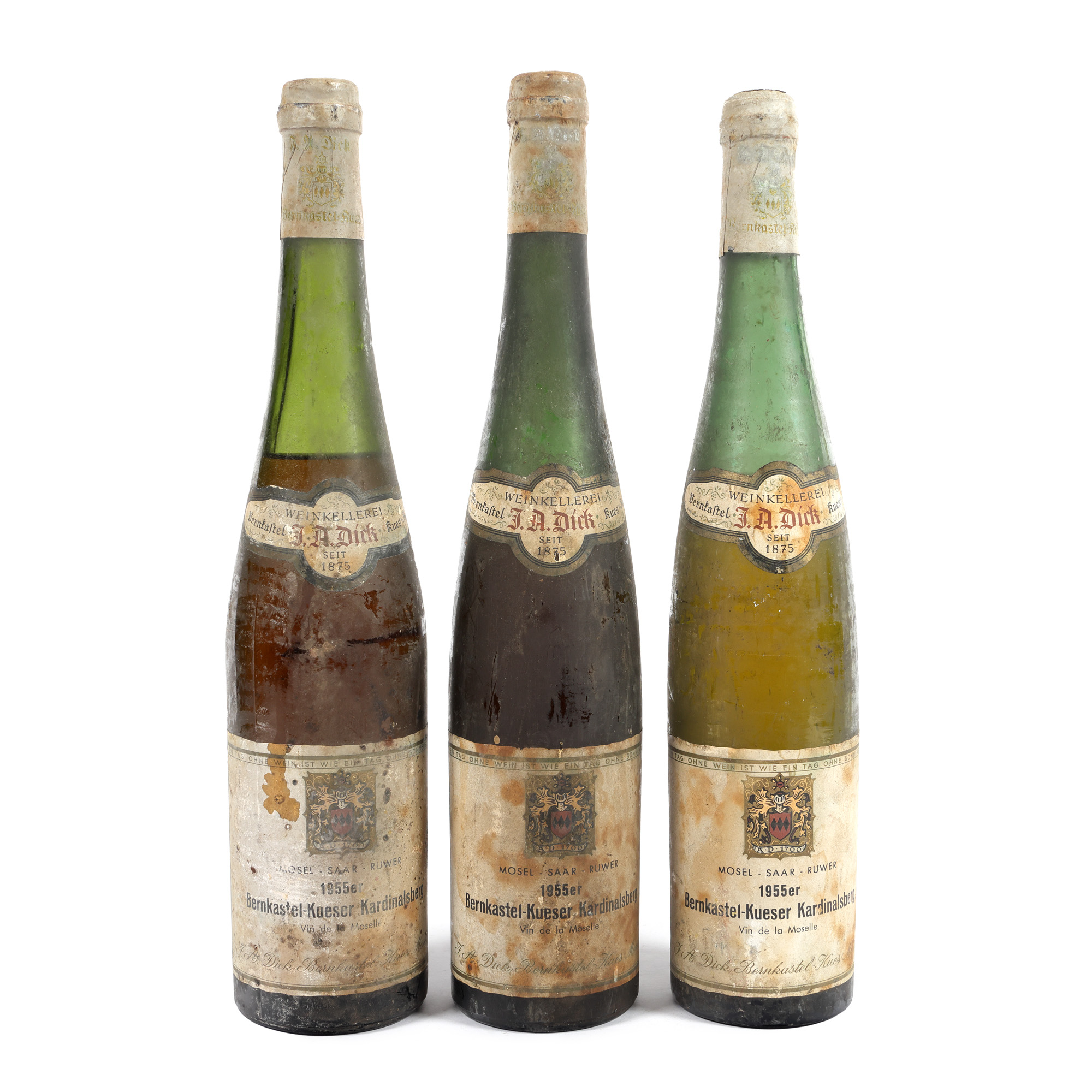 Bernkastel-Kueser Kardinalsberg, Moselle, 1955, 3st x 0,75l