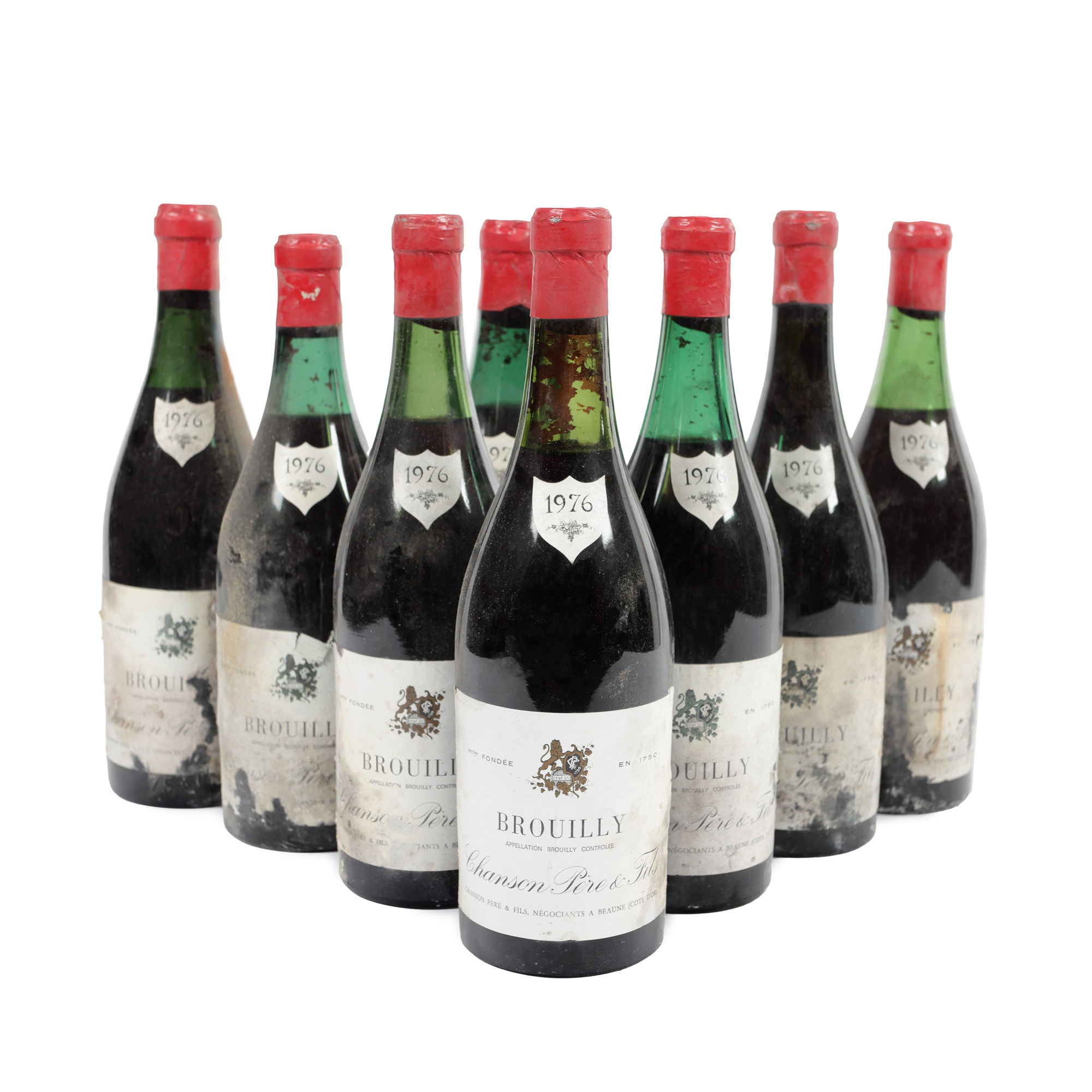 Chanson Père et Fils, Bouilly, 1976, 8st x 0,75l