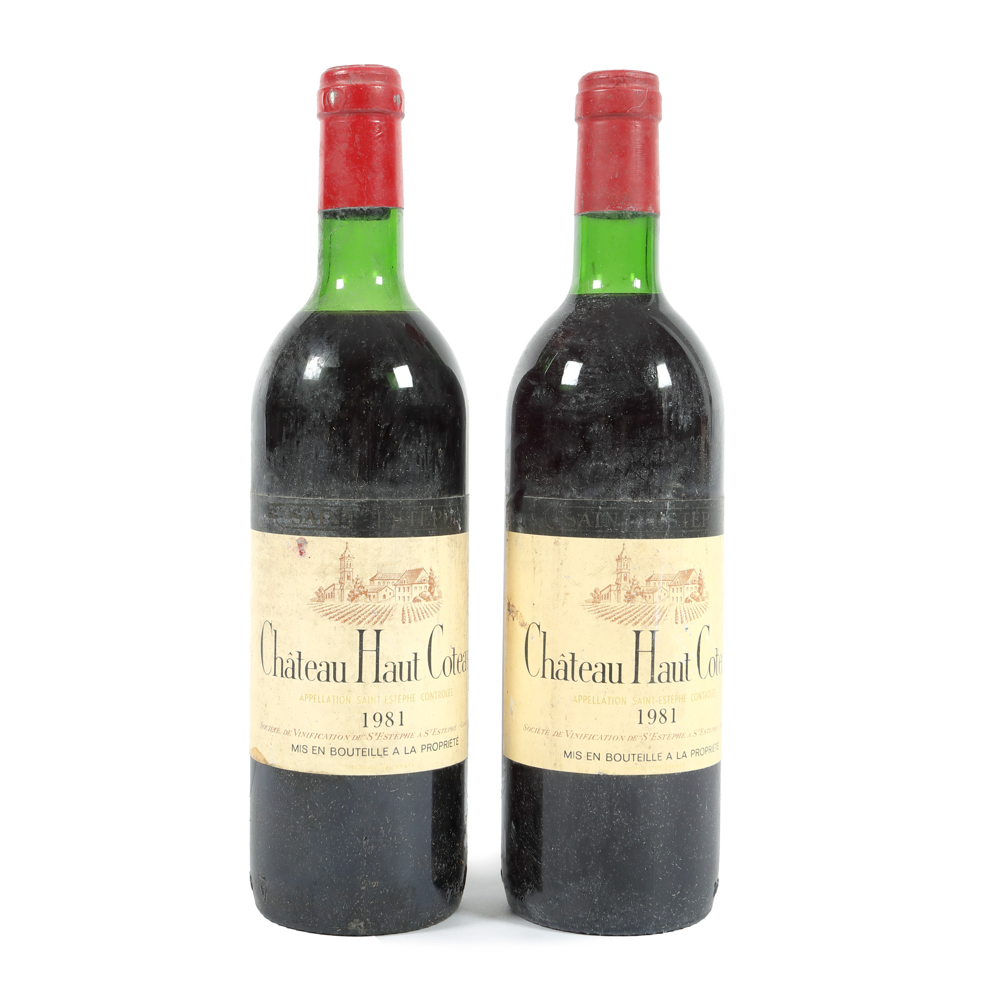 Château Haut-Coteau, Saint-Estèphe, 1981, 2st x 0,75l