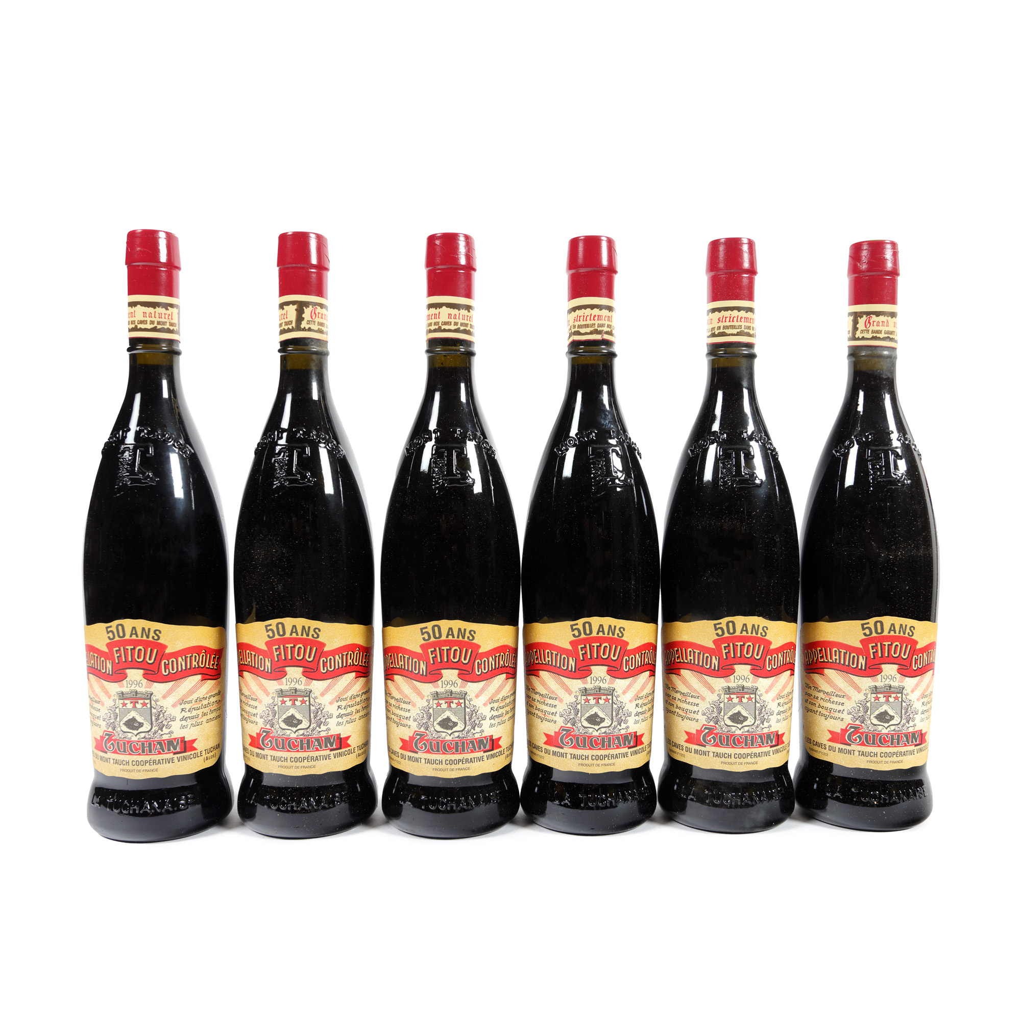 Mont Tauch, Fitou, 1996, 6st x 0,75l
