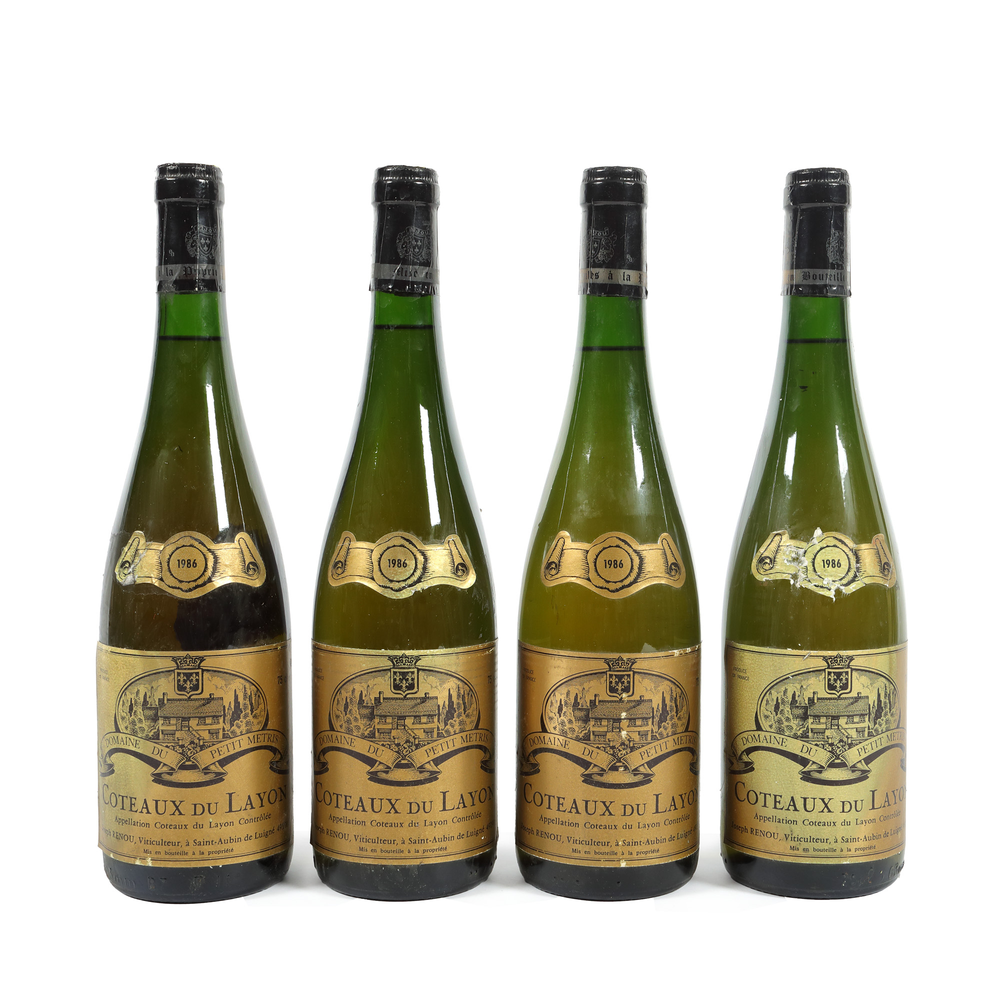 Joseph Renou, Coteaux du Layon, 1986, 4st x 0,75l