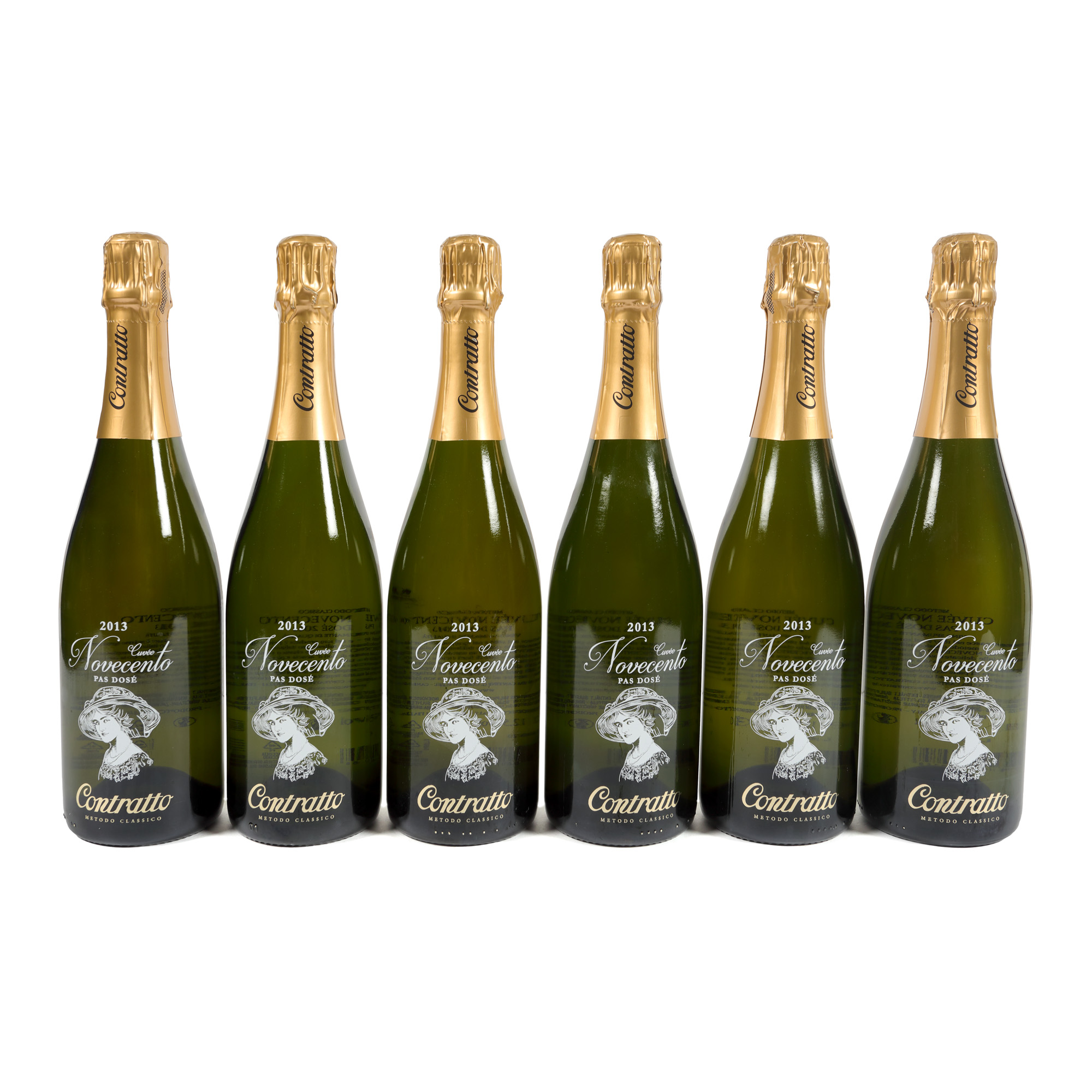 Contratto Cuvée Novecento Piemonte, 2013, 6st x 0,75l