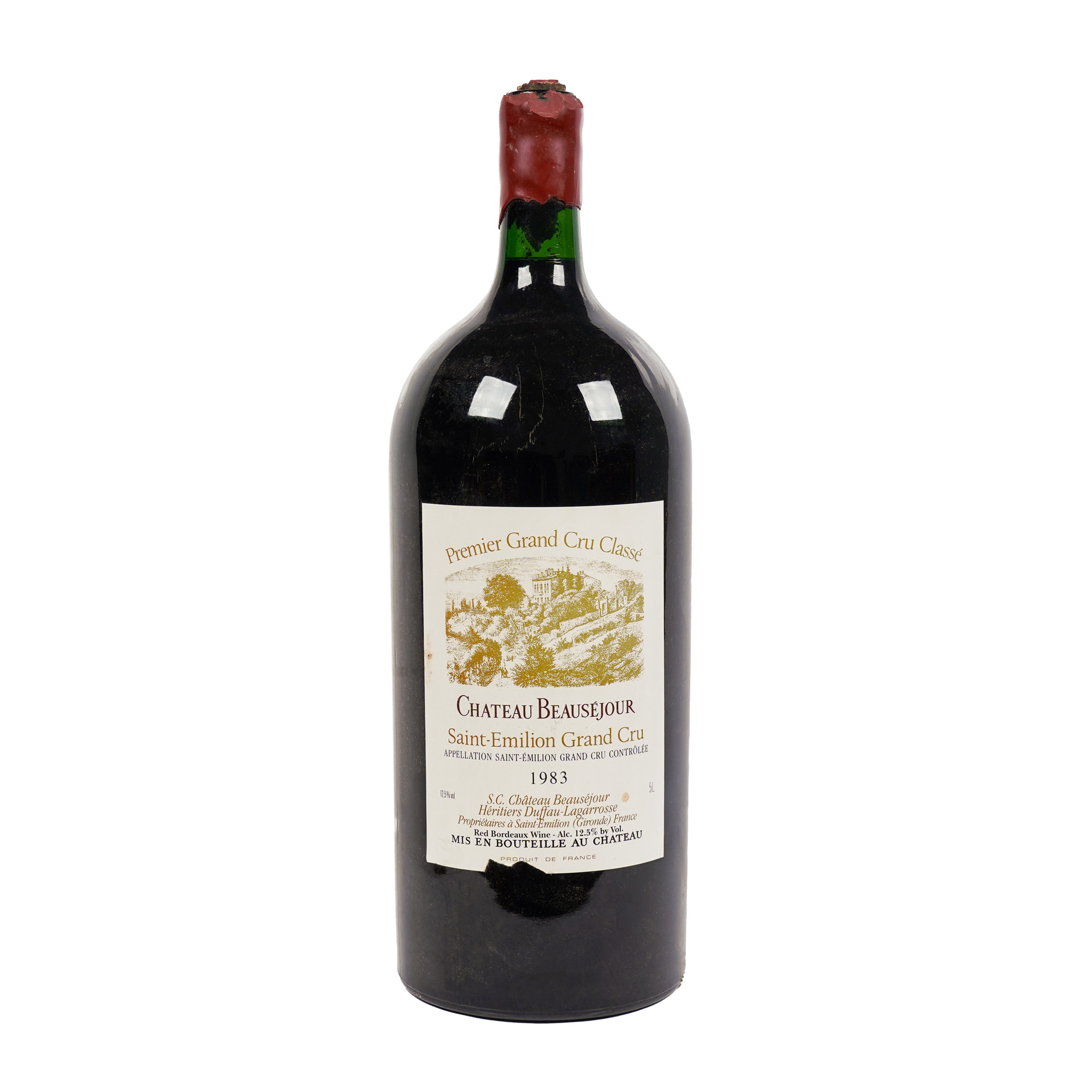 Château Beauséjour Duffau Lagarosse, Saint-Émilion, 1983, 1st x 5l