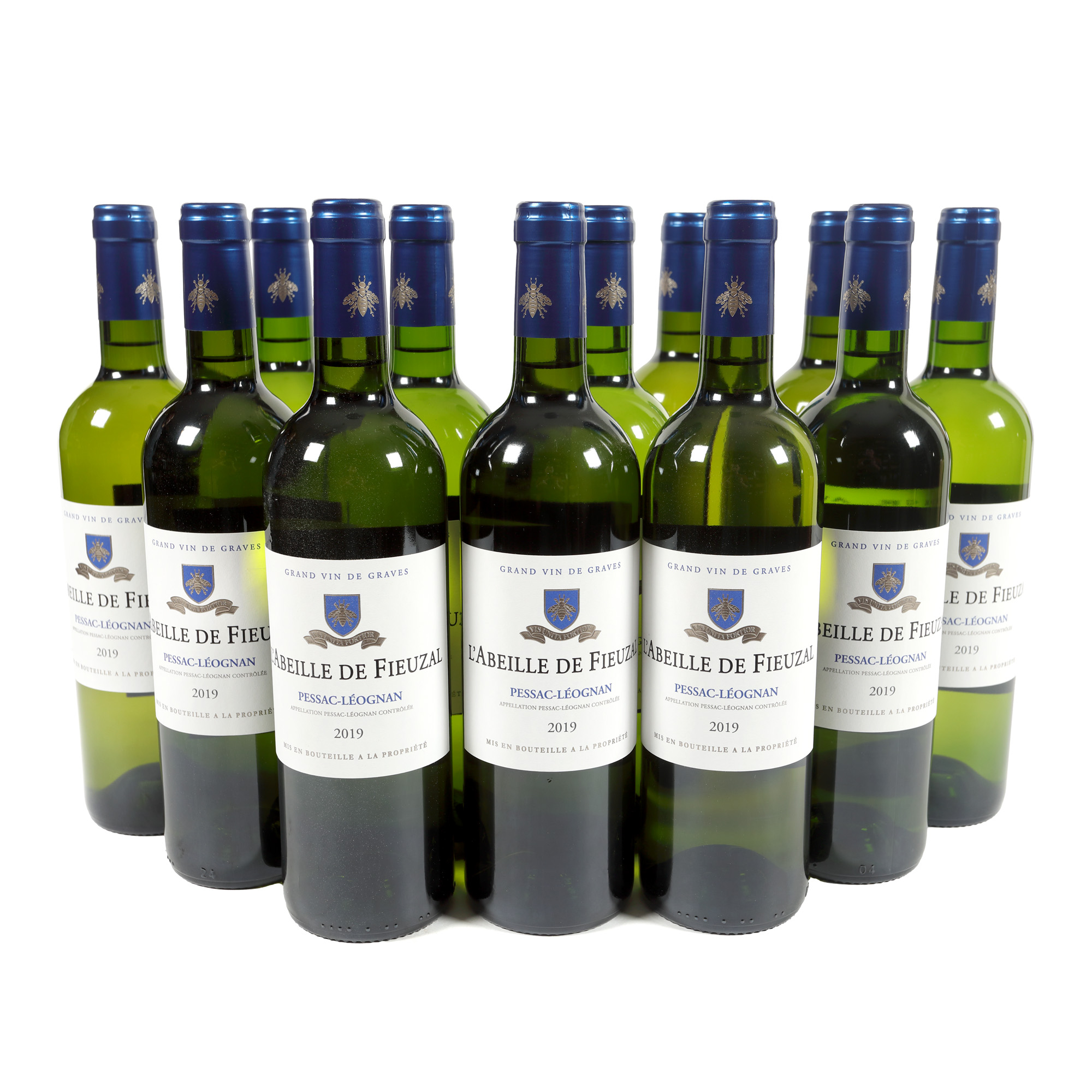 L'Abeille de Fieuzal blanc, Pessac-Léognan, 2019, 12st x 0,75l