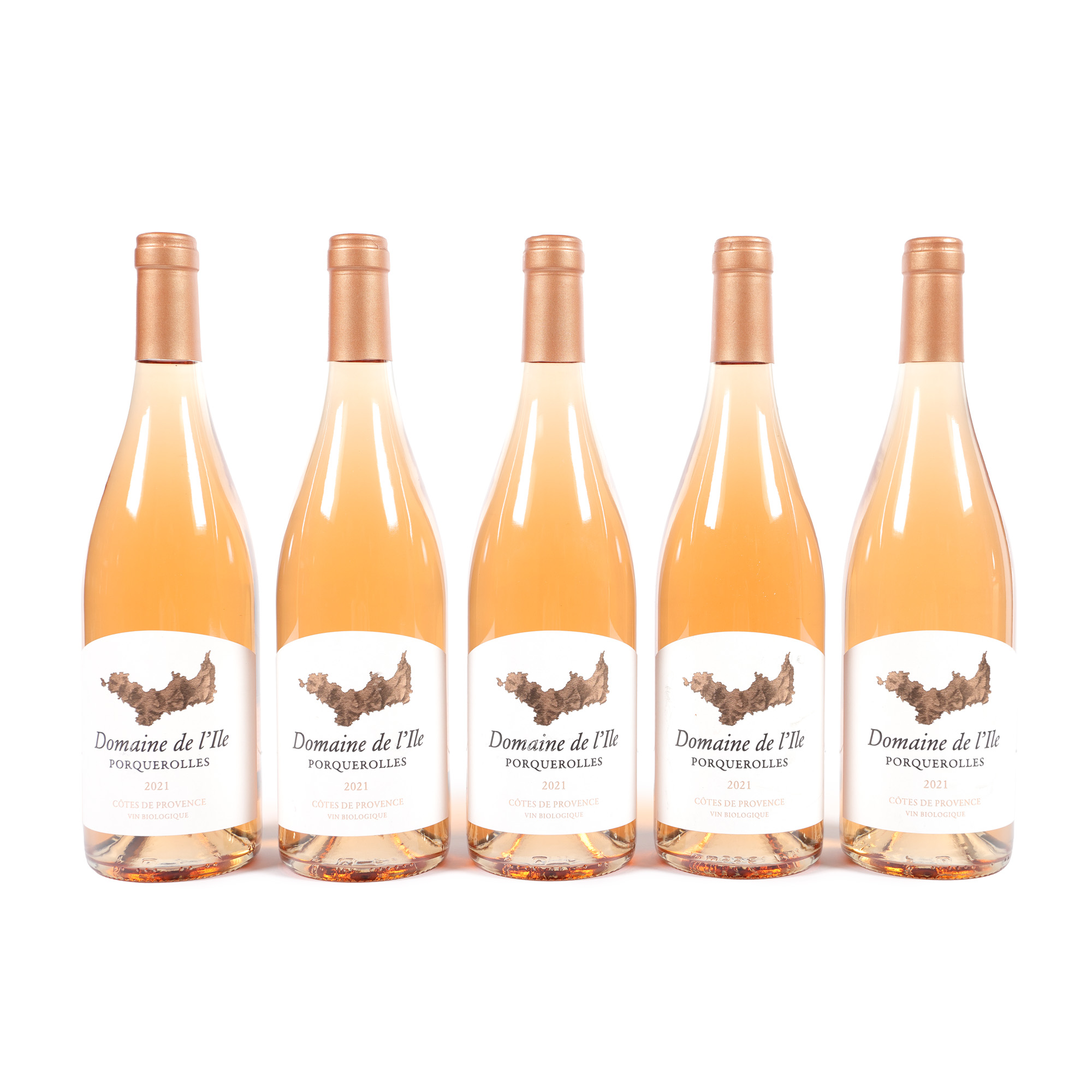 Domaine de l'ile, Côtes De Provence, 2021, 5st x 0,75l
