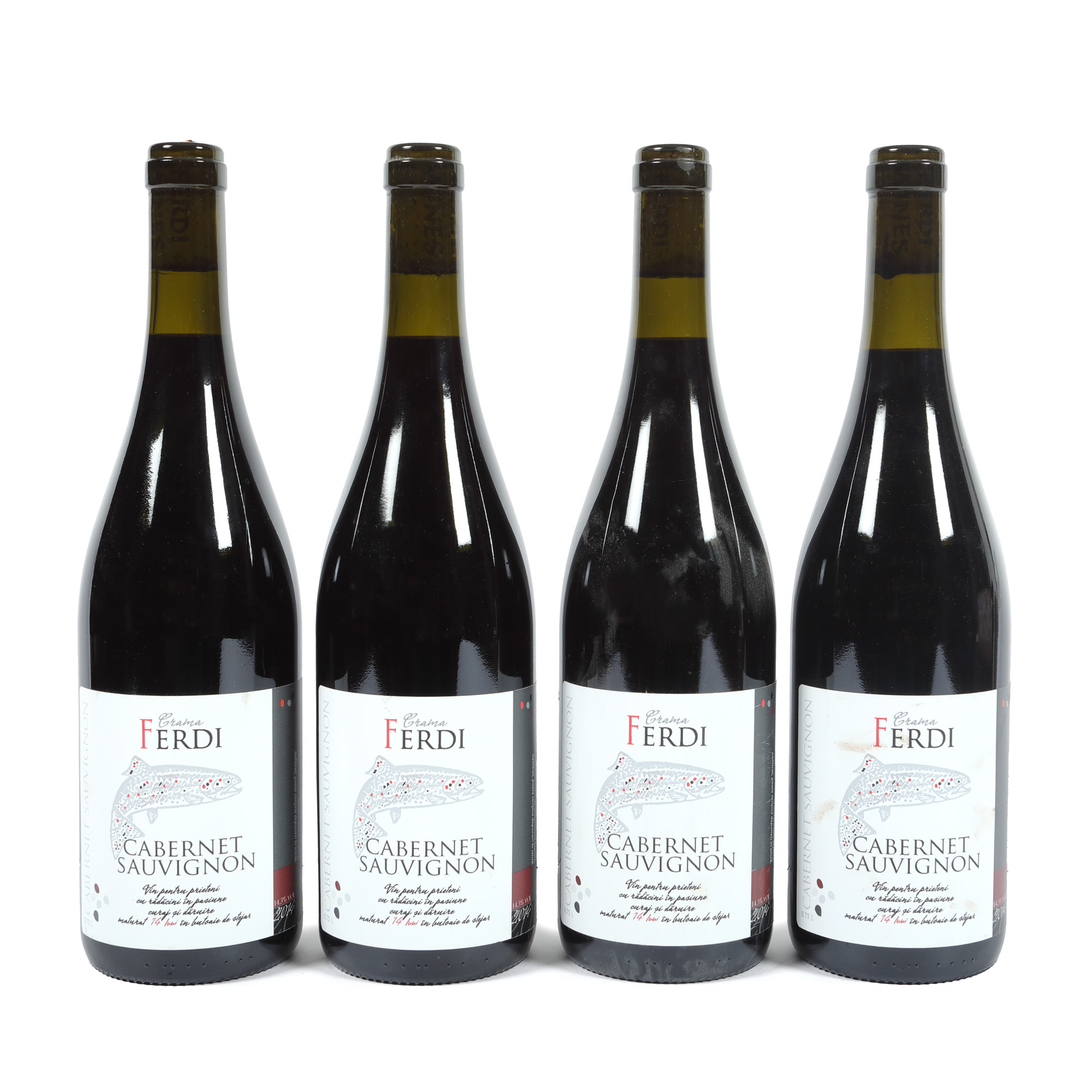 Crama Ferdi, Cabernet Sauvignon, Dealu Mare, 2014, 4st x 0,75l