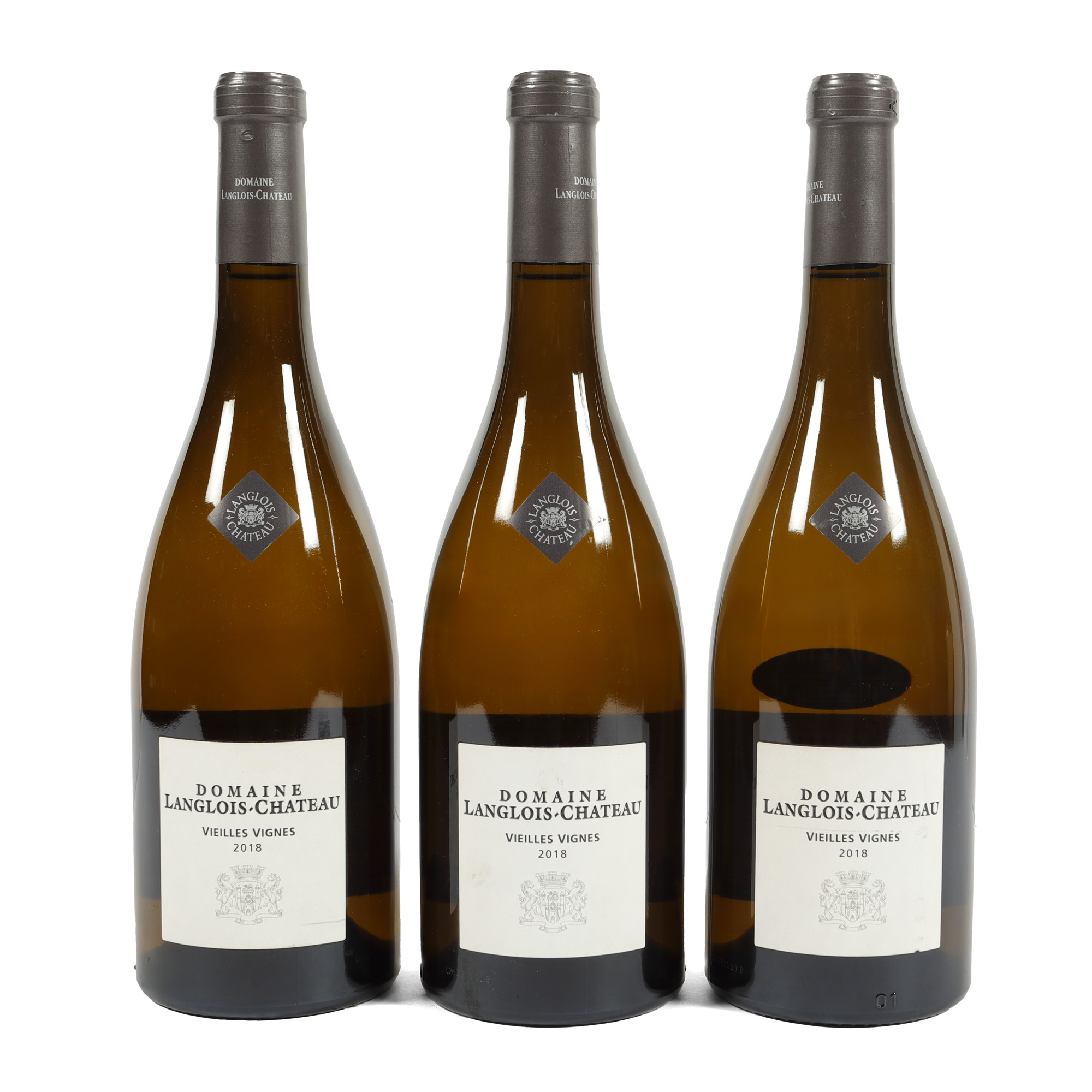 Château Saumur, Langlois, Vieilles Vignes, 2018, 3st x 0,75l