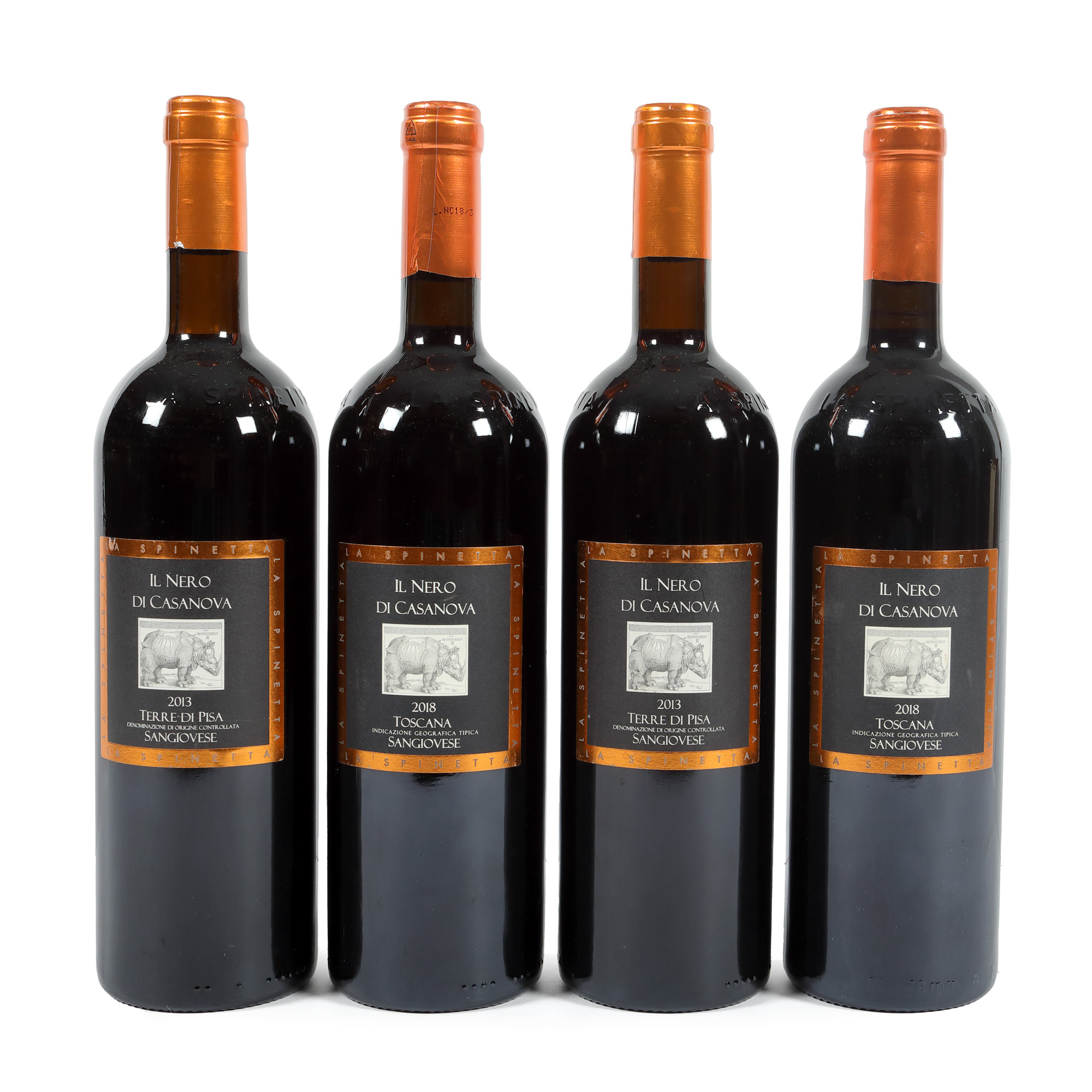 La Spinetta, Il Nero di Casanova Toscana, 2013/2018, 4st x 0,75l