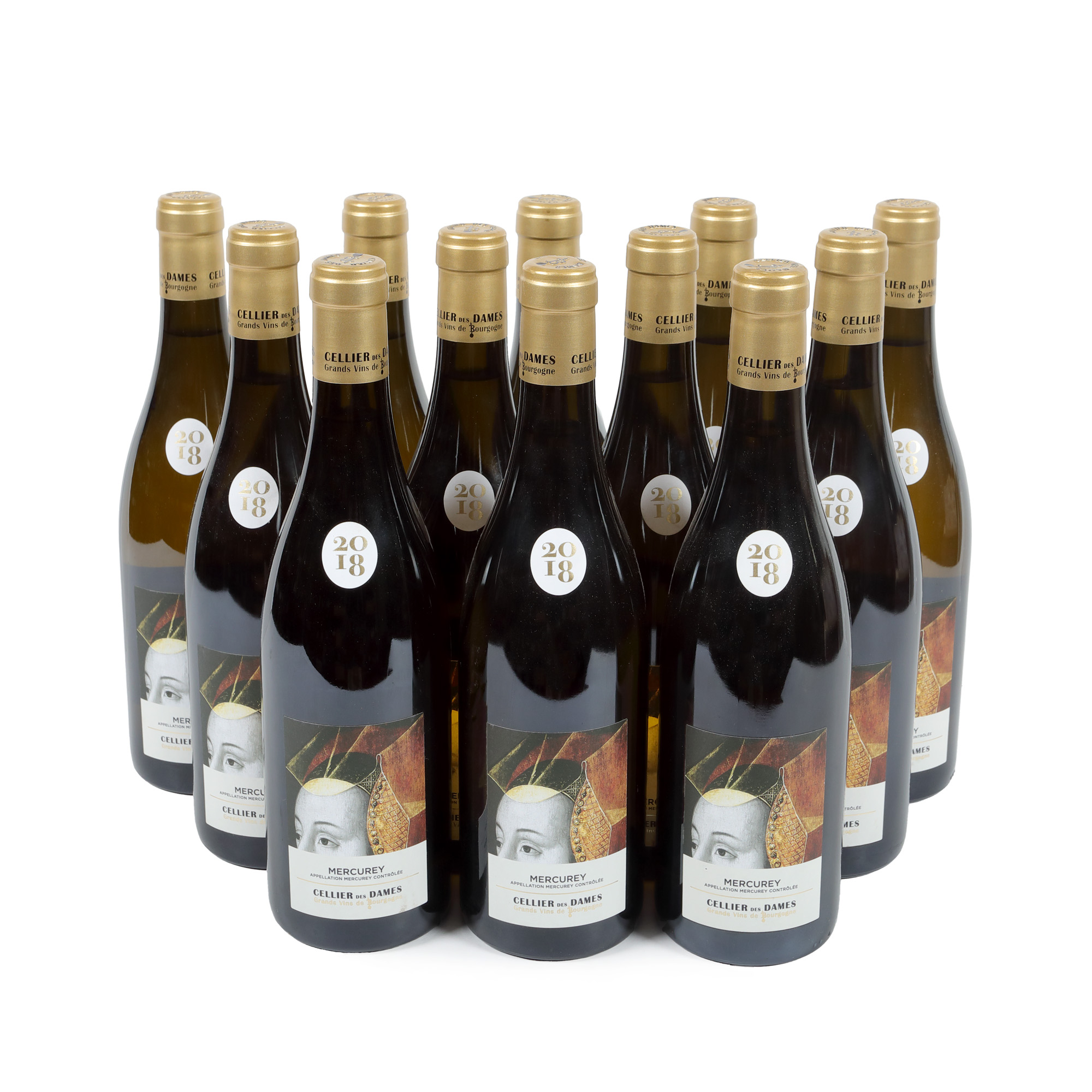 Cellier des Dames, Mercurey Cuvée Isabelle de Portugal, 2018, 12st x 0,75l