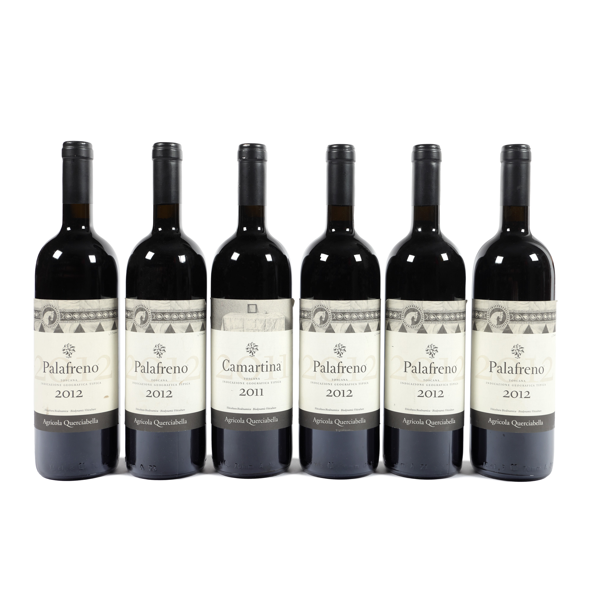 Querciabella Palafreno și Camartina Toscana, 2011/2012, 6st x 0,75l