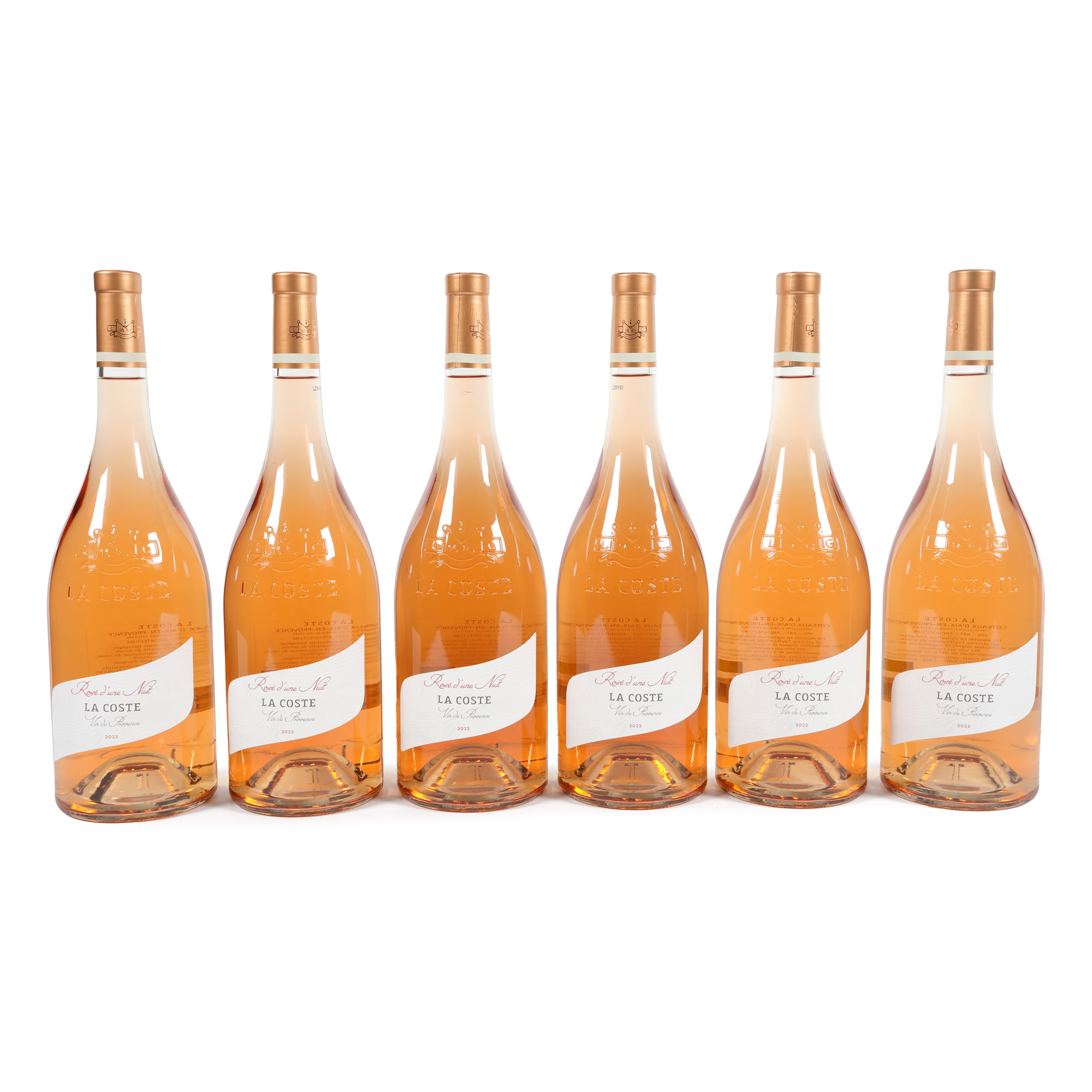 Château La Coste, Rosé d'une Nuit, 2022, 6st x 1,5l
