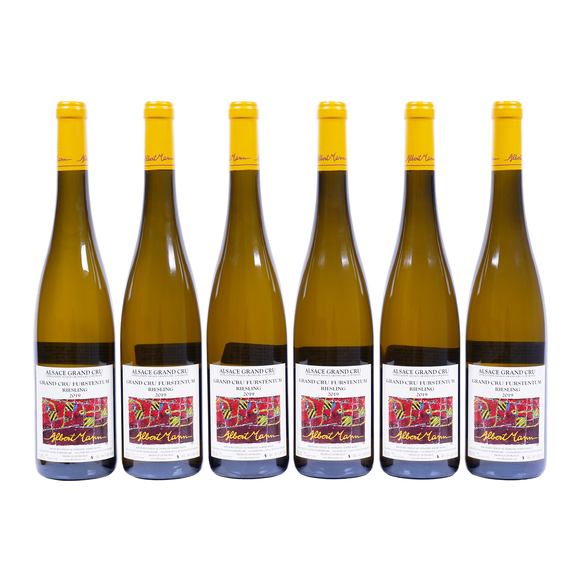 Albert Mann Grand Cru, Fürstentum Riesling, 2019, 6st x 0,75l