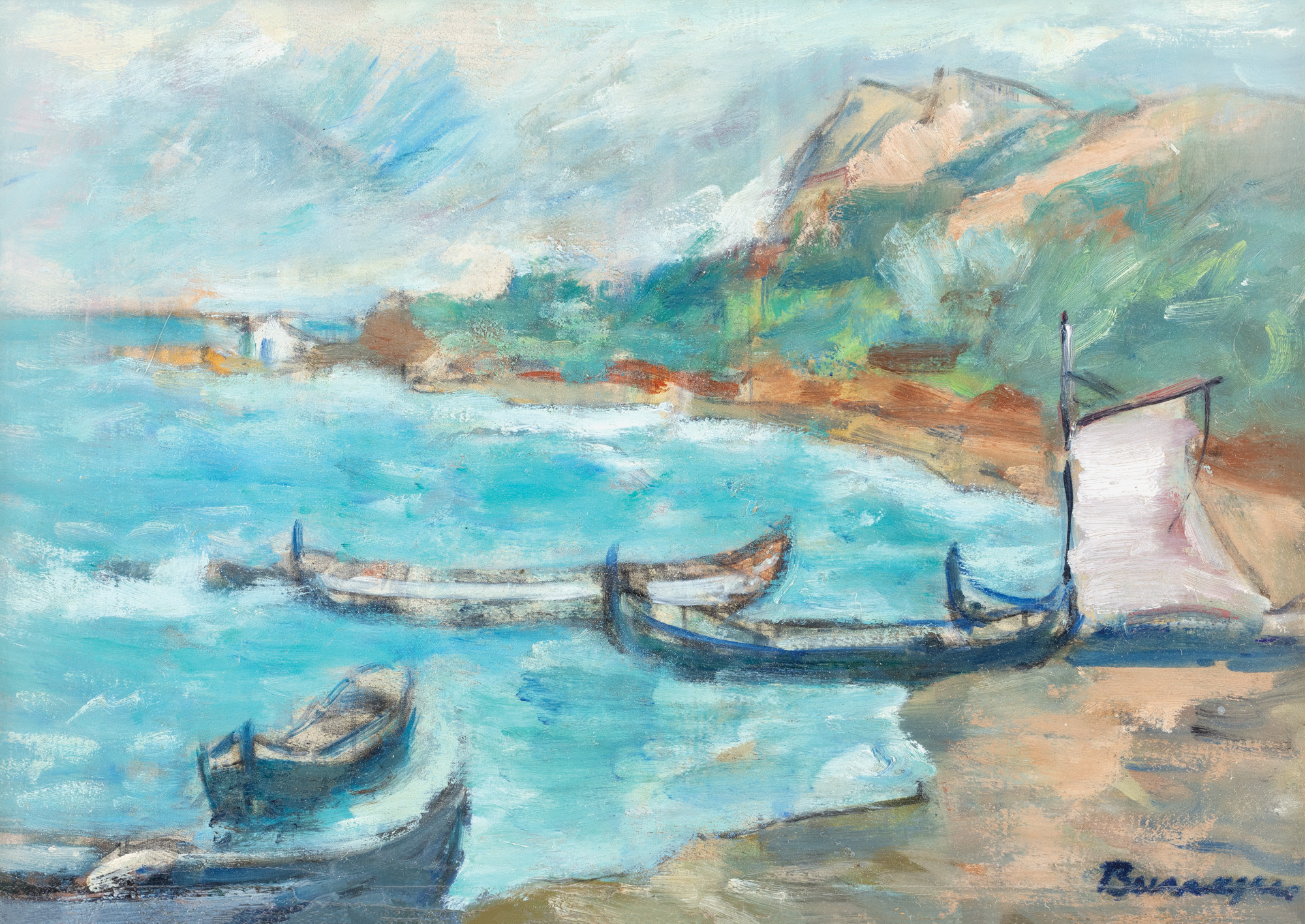 Boats in the Gulf