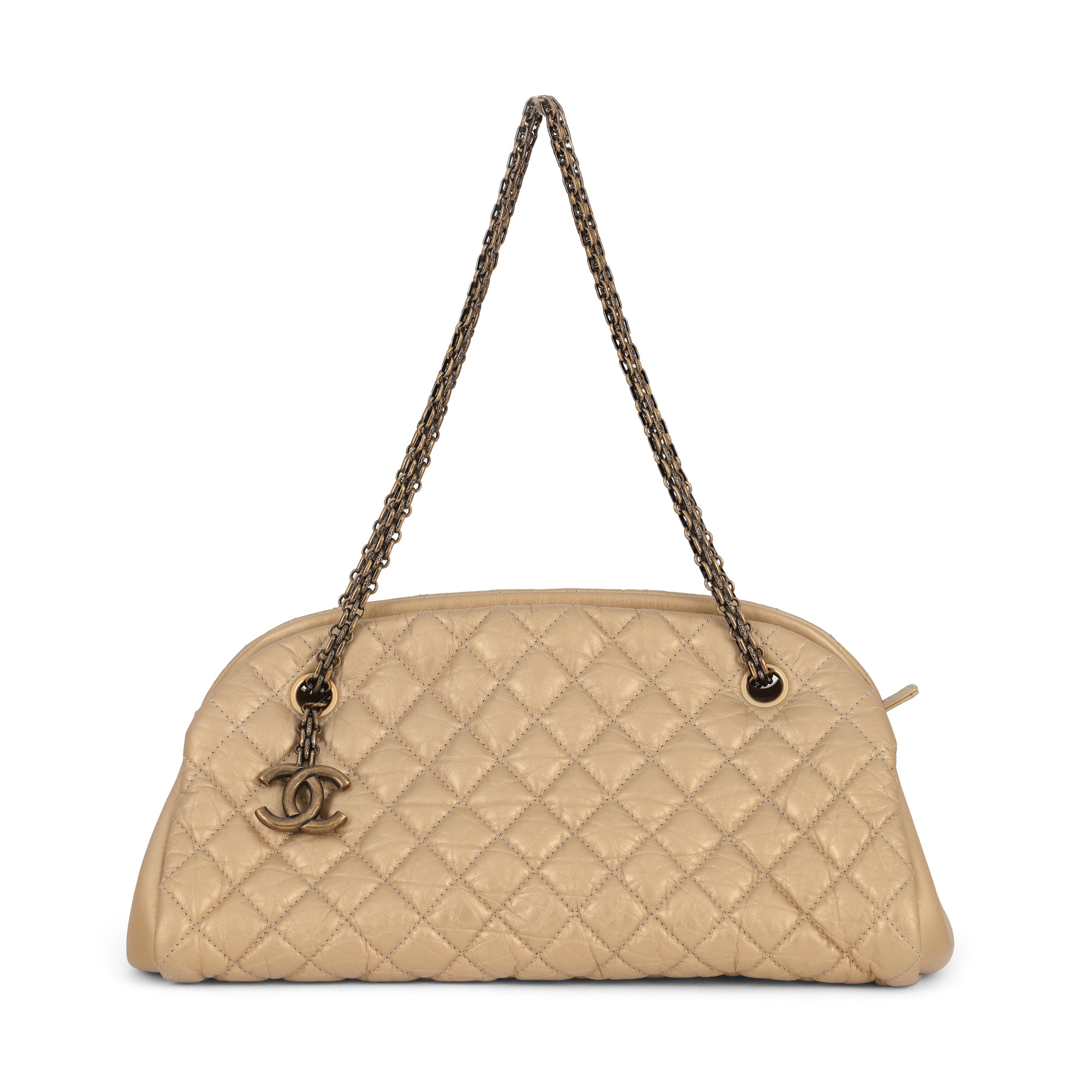 Geantă Chanel, model Just Mademoiselle Bowling Bag, cca. 2012-2013