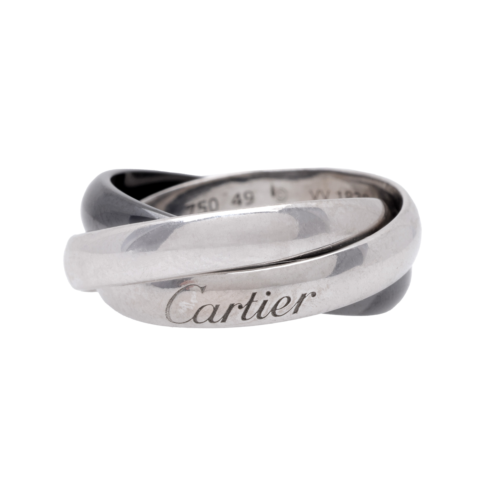 Trinity Cartier ring, in gold, accompanied by original box