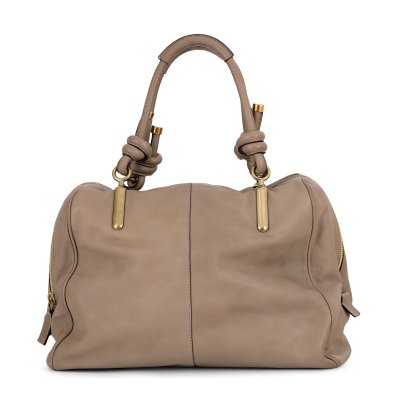 Geantă Chloé, model Janet Large Shoulder Bag, din piele 