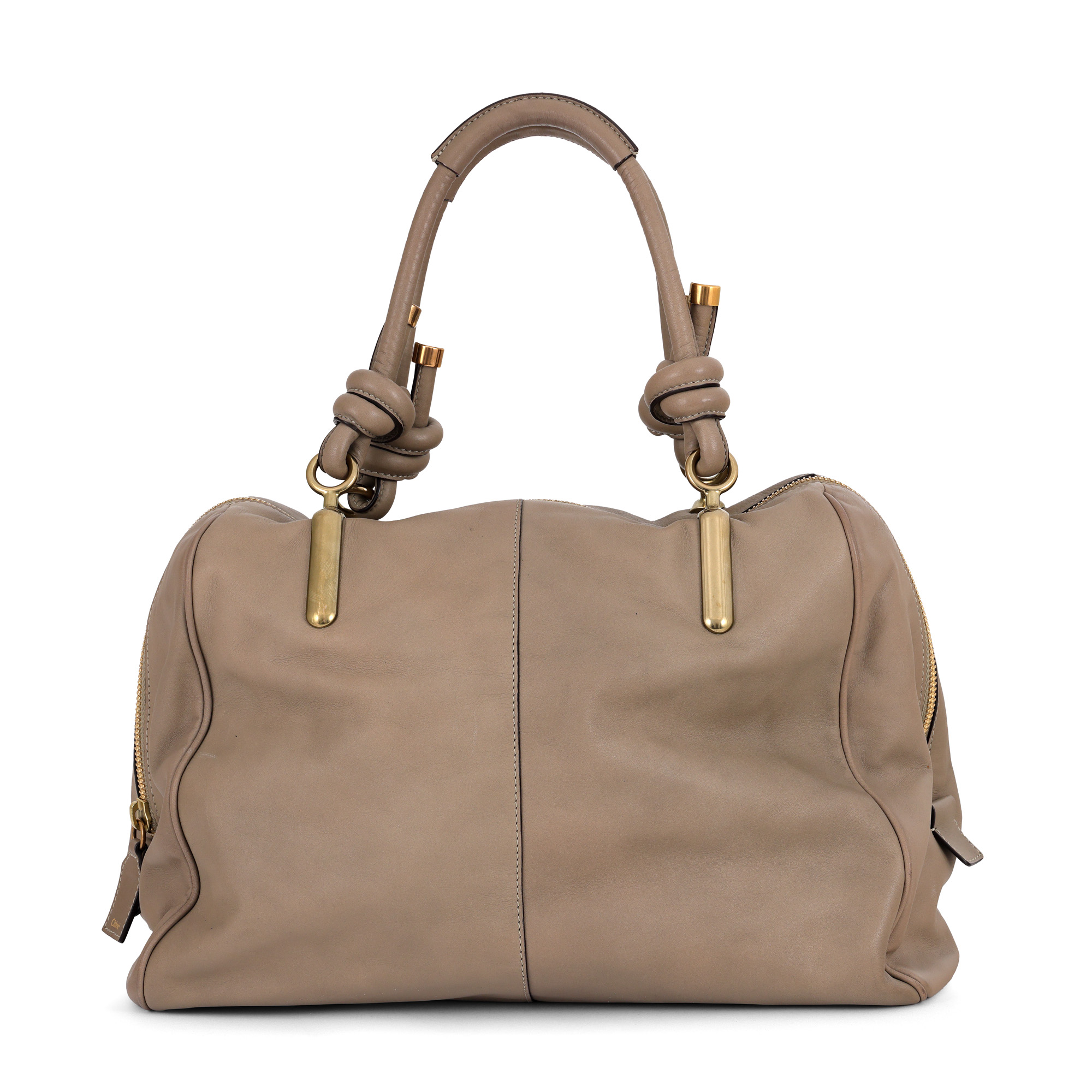 Chloé Handbag, Janet Large Shoulder Bag model, made of leather