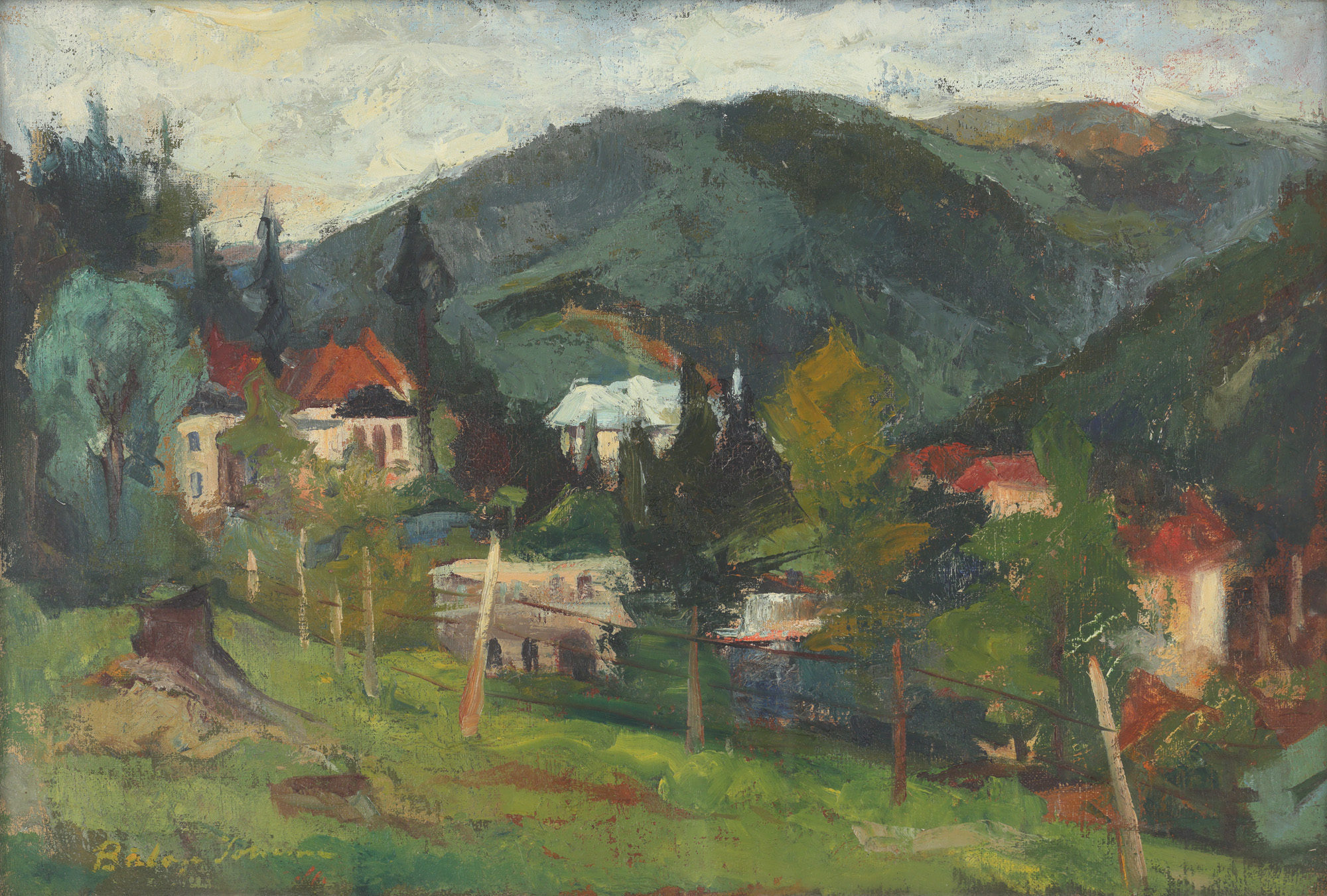Landscape from Sinaia