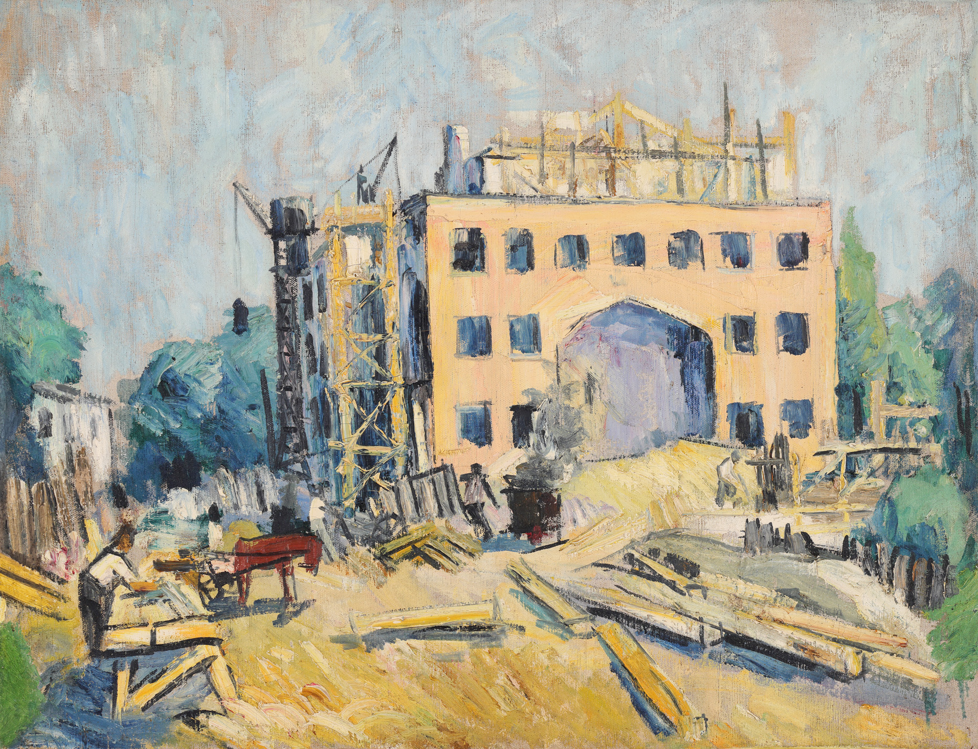 The Construction of the Botoșani Theater