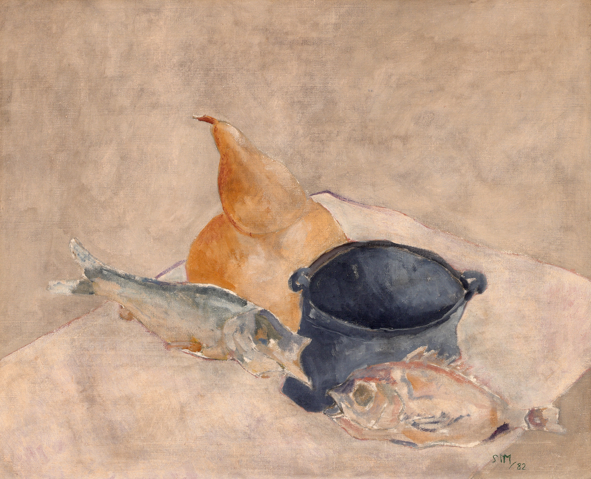 Still Life with Fish and Turtle