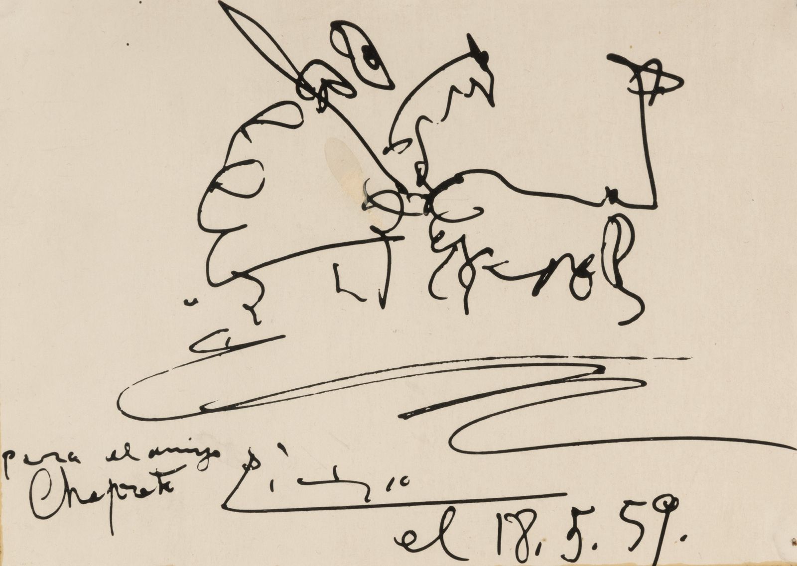 O parte a colecției Darius Vâlcov, conținând între altele o lucrare de Picasso, se vinde prin licitație la Artmark