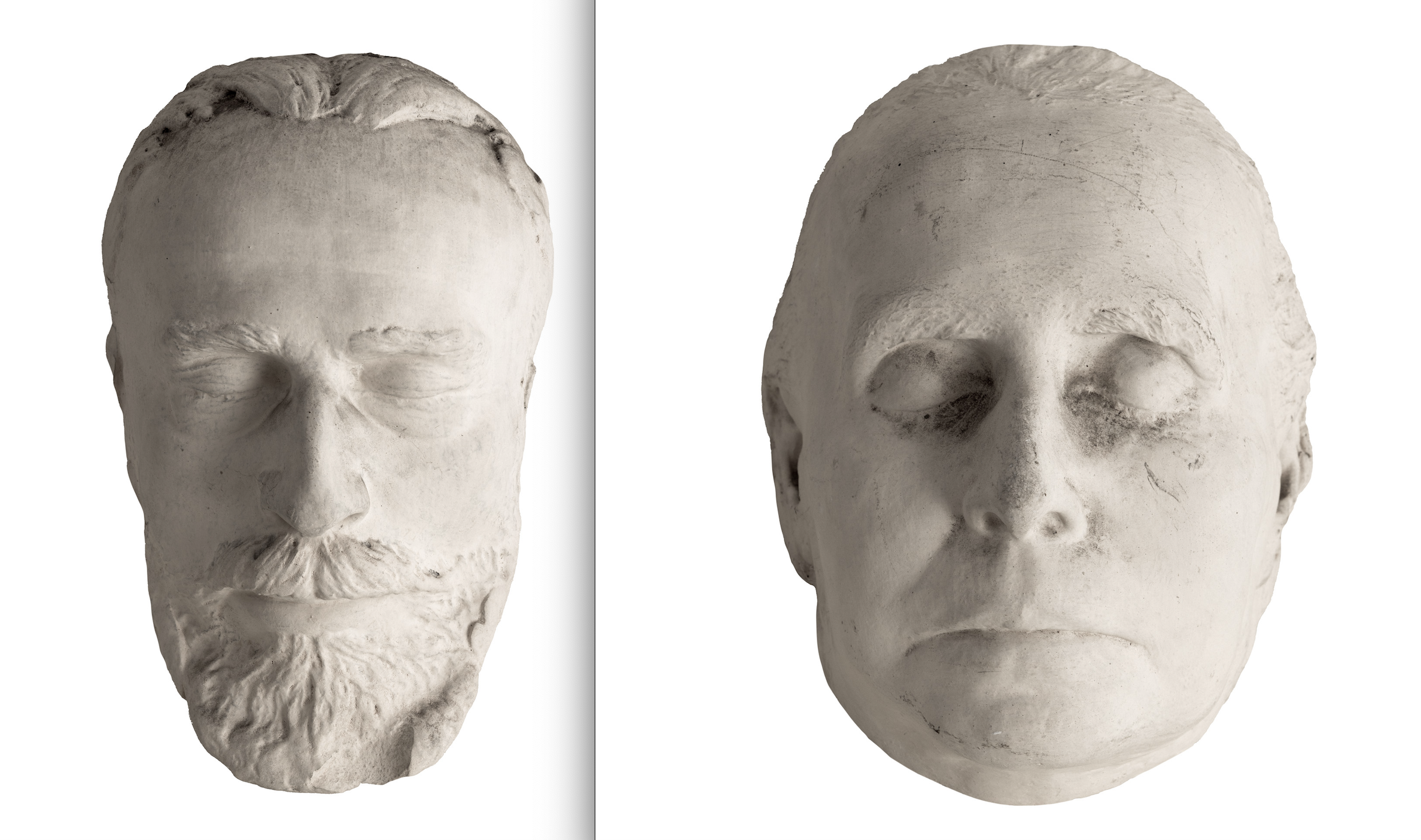 Măștile mortuare ale Regelui Carol I și Reginei Maria, în licitație! Sculptorul Casei Regale, Emil Wilhelm von Becker, redescoperit la Artmark