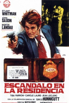 Poster Escndalo en la Residencia