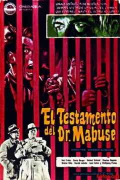 Poster El testamento del Dr. Mabuse